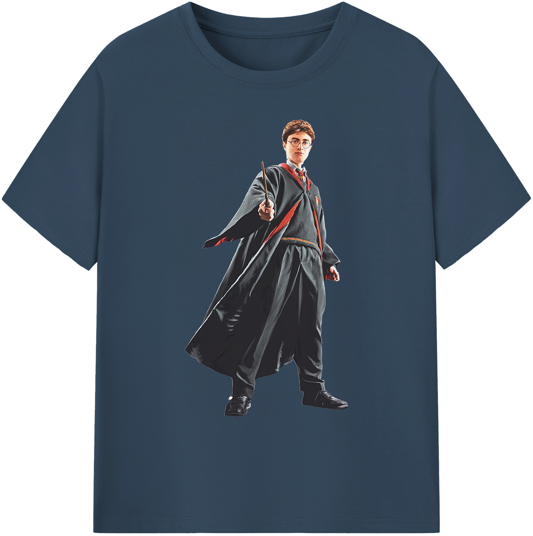 （画像用） Harry Potter ハリー・ポッターシリーズ 綿100％ メンズ半袖Tシャツ｜肌触りやわらか＆通気性