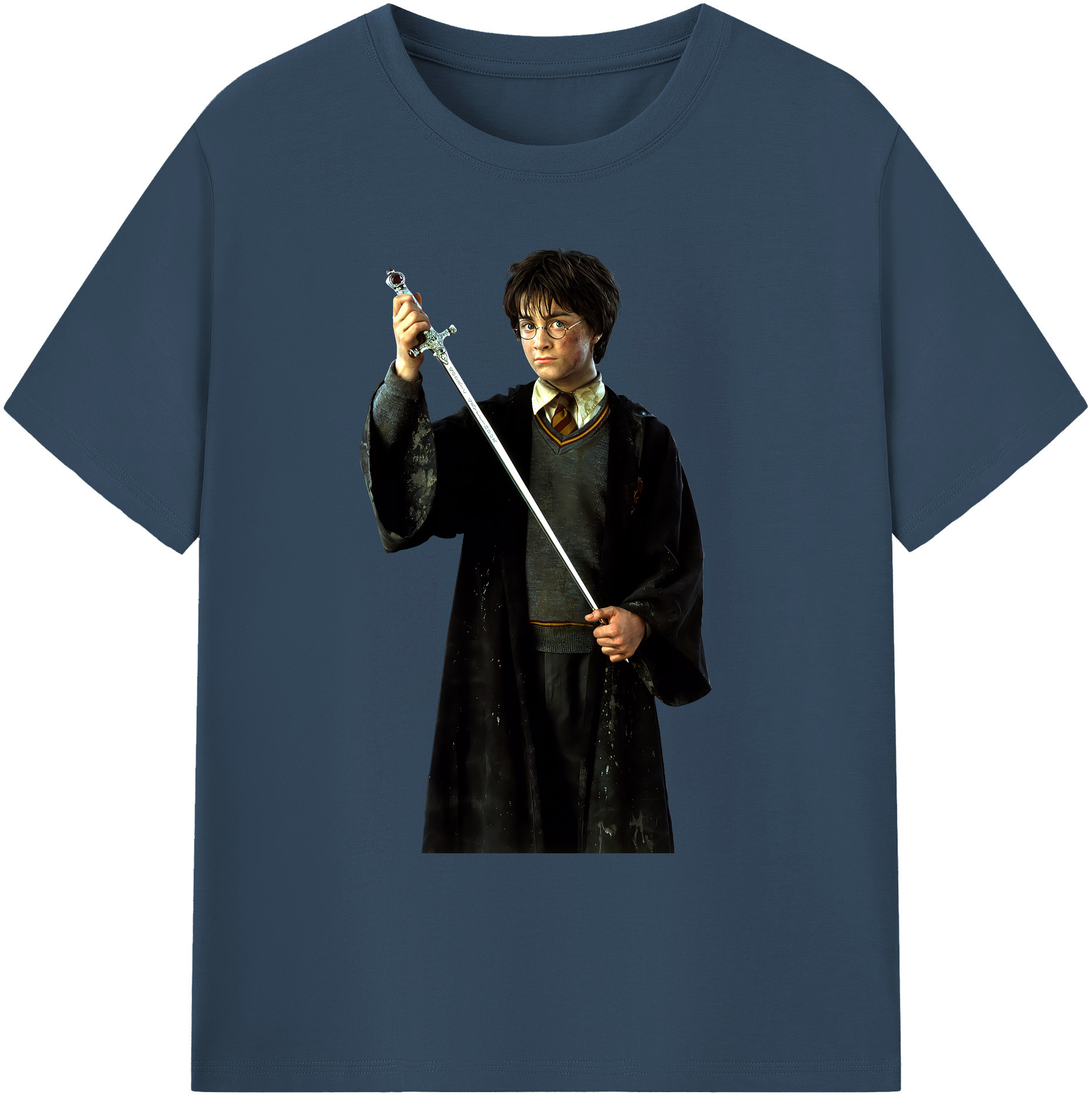 （画像用） Harry Potter ハリー・ポッターシリーズ 綿100％ メンズ半袖Tシャツ｜肌触りやわらか＆通気性