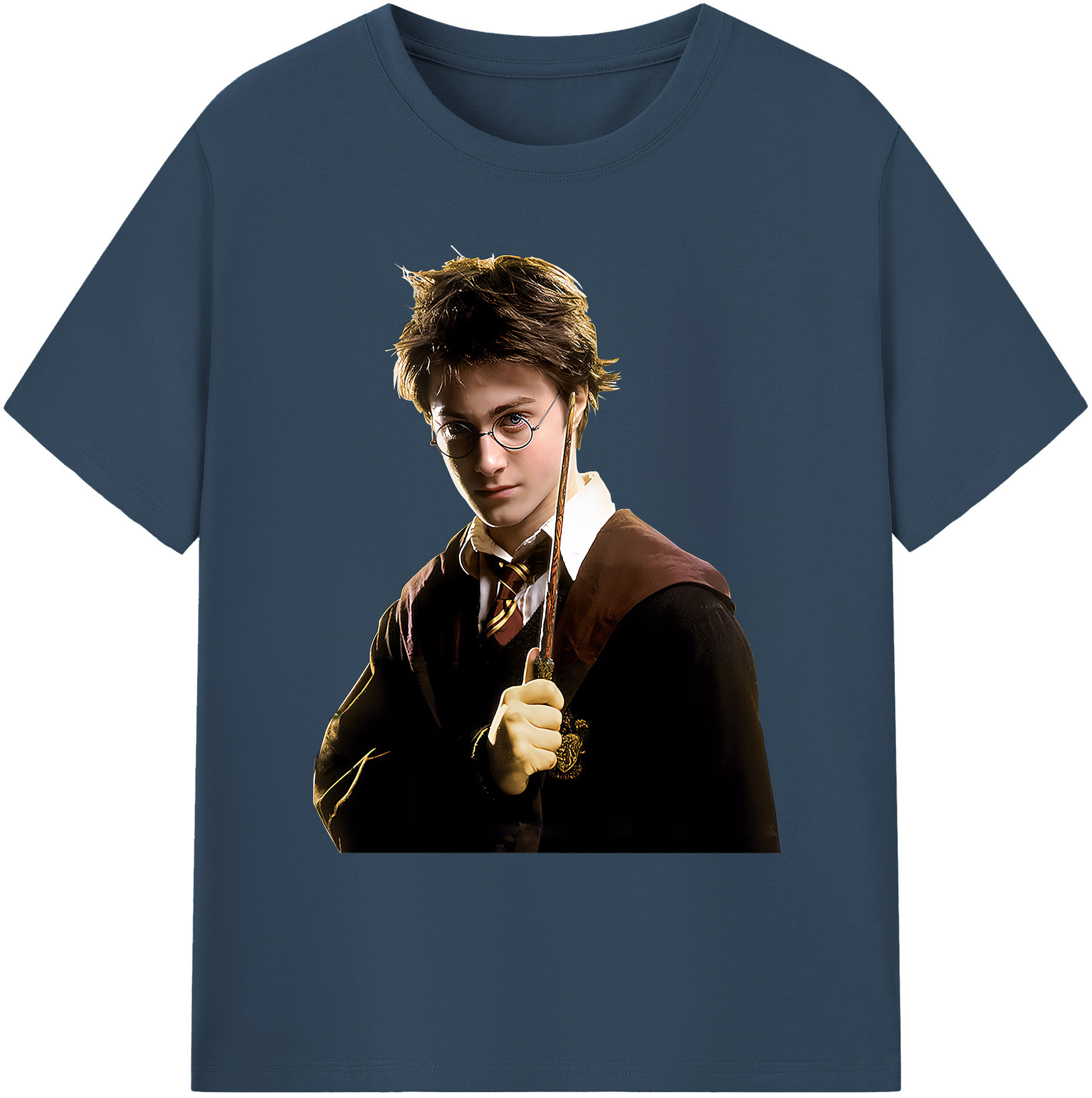 （画像用） Harry Potter ハリー・ポッターシリーズ 綿100％ メンズ半袖Tシャツ｜肌触りやわらか＆通気性