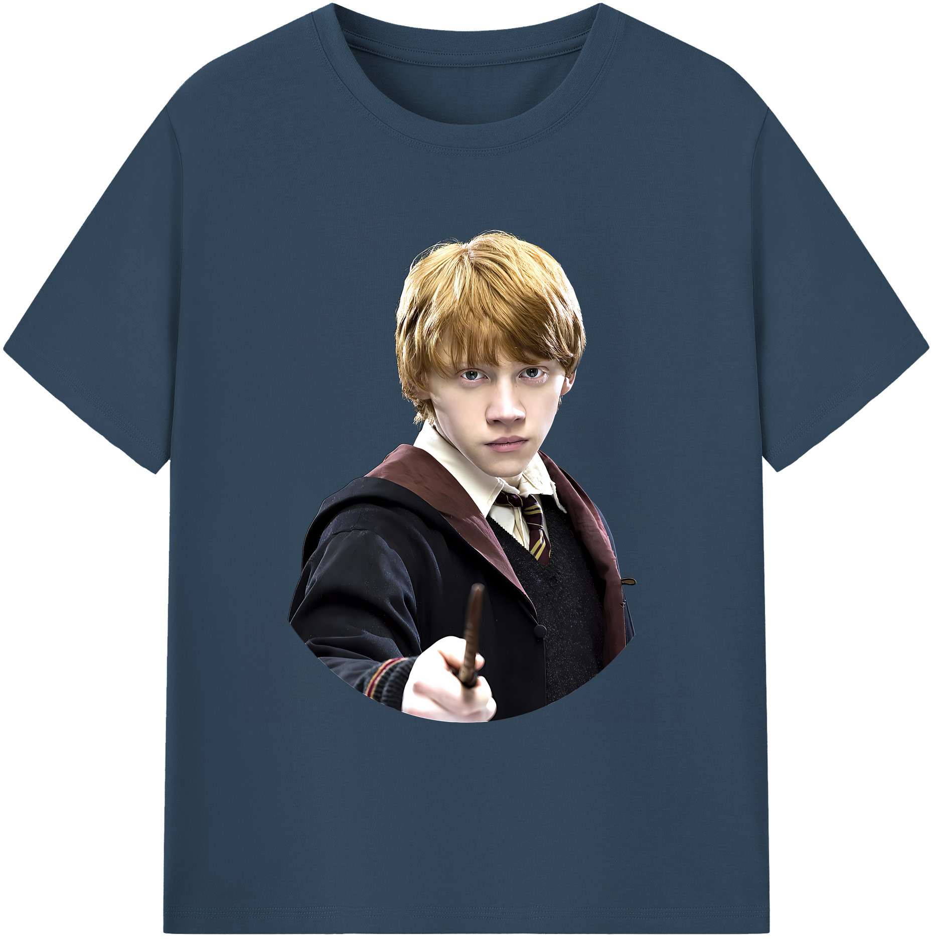 （画像用） Harry Potter ハリー・ポッターシリーズ 綿100％ メンズ半袖Tシャツ｜肌触りやわらか＆通気性