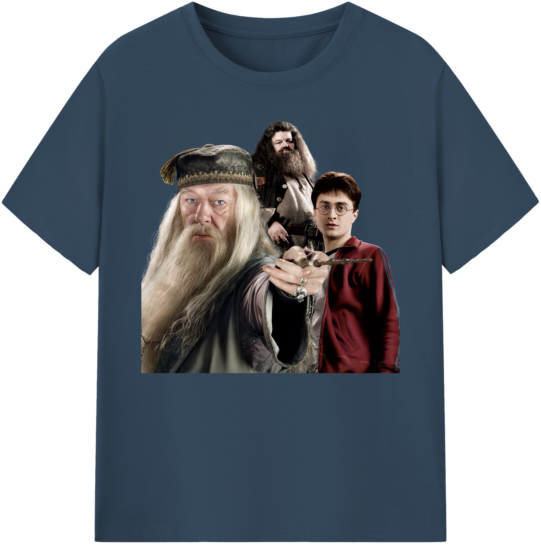 （画像用） Harry Potter ハリー・ポッターシリーズ 綿100％ メンズ半袖Tシャツ｜肌触りやわらか＆通気性