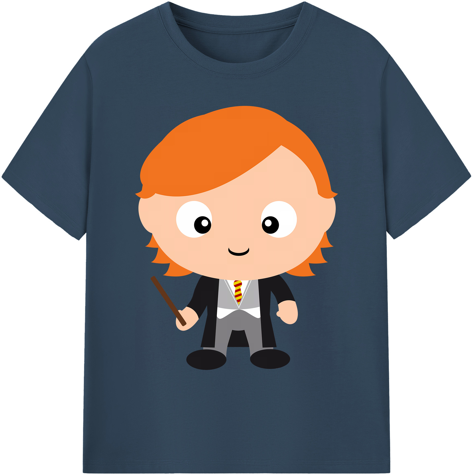 （画像用） Harry Potter ハリー・ポッターシリーズ 綿100％ メンズ半袖Tシャツ｜肌触りやわらか＆通気性