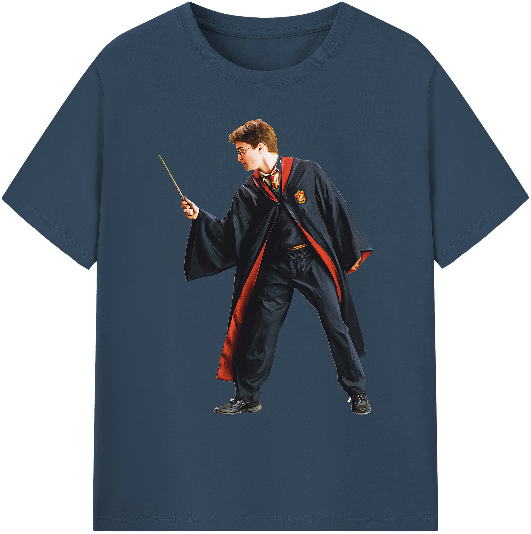 （画像用） Harry Potter ハリー・ポッターシリーズ 綿100％ メンズ半袖Tシャツ｜肌触りやわらか＆通気性