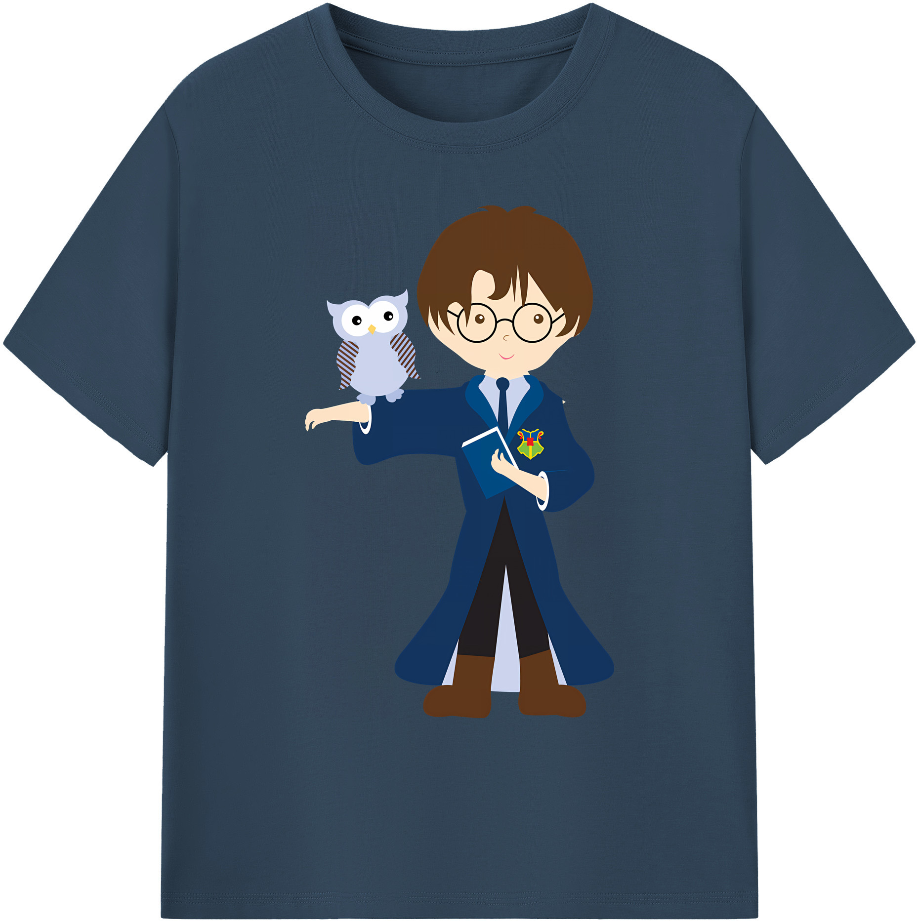 （画像用） Harry Potter ハリー・ポッターシリーズ 綿100％ メンズ半袖Tシャツ｜肌触りやわらか＆通気性