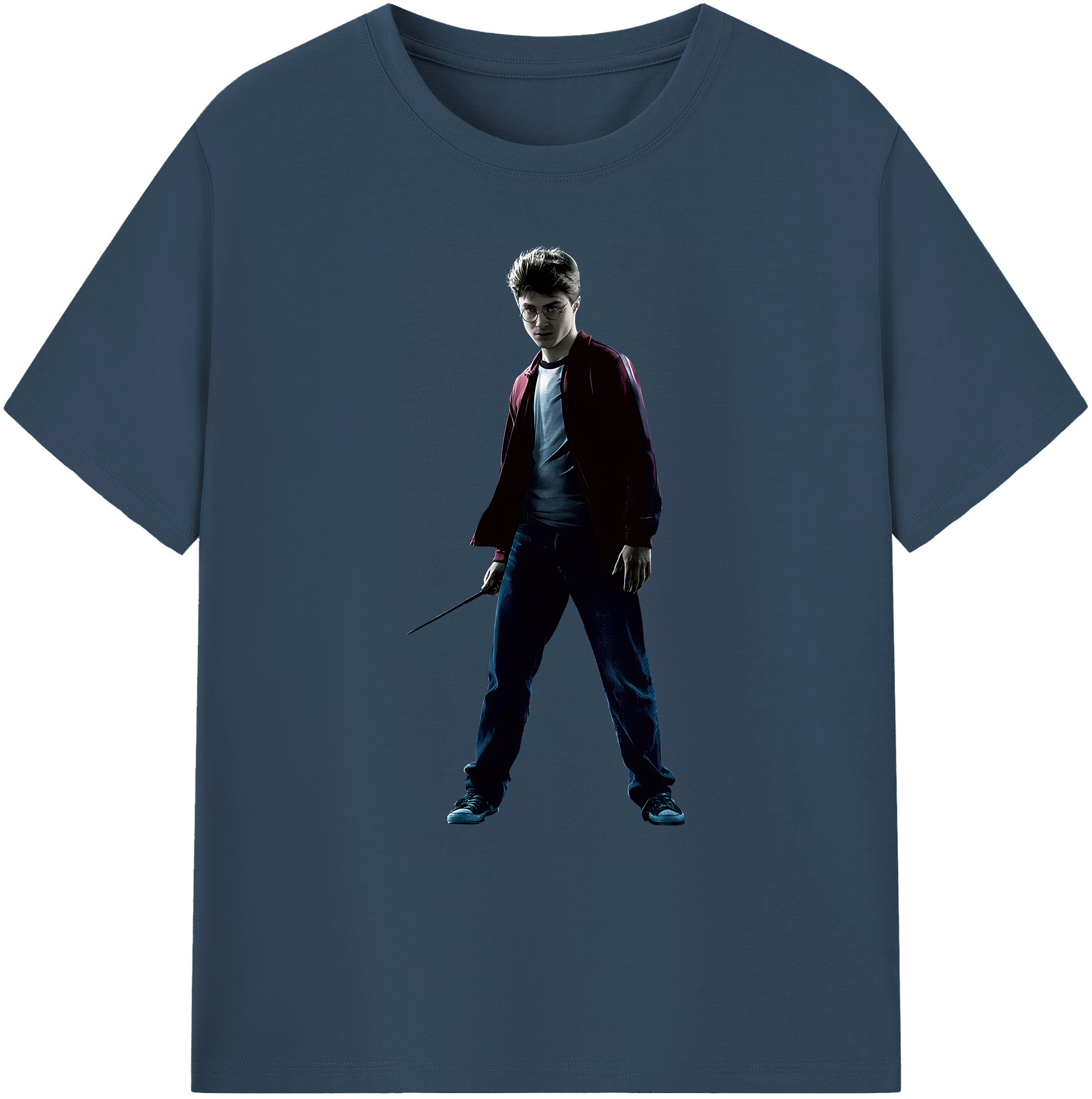 （画像用） Harry Potter ハリー・ポッターシリーズ 綿100％ メンズ半袖Tシャツ｜肌触りやわらか＆通気性