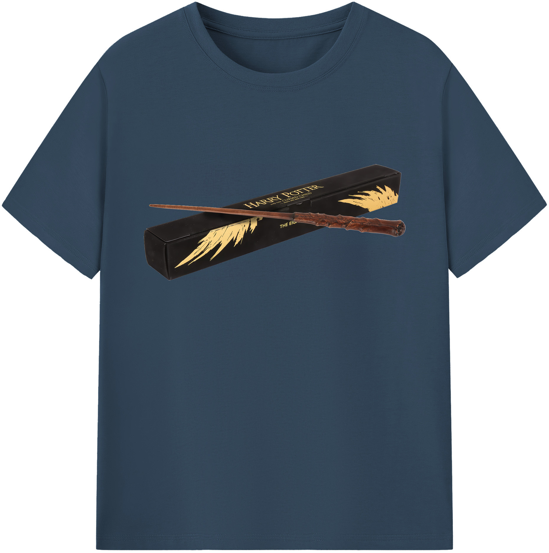 （画像用） Harry Potter ハリー・ポッターシリーズ 綿100％ メンズ半袖Tシャツ｜肌触りやわらか＆通気性
