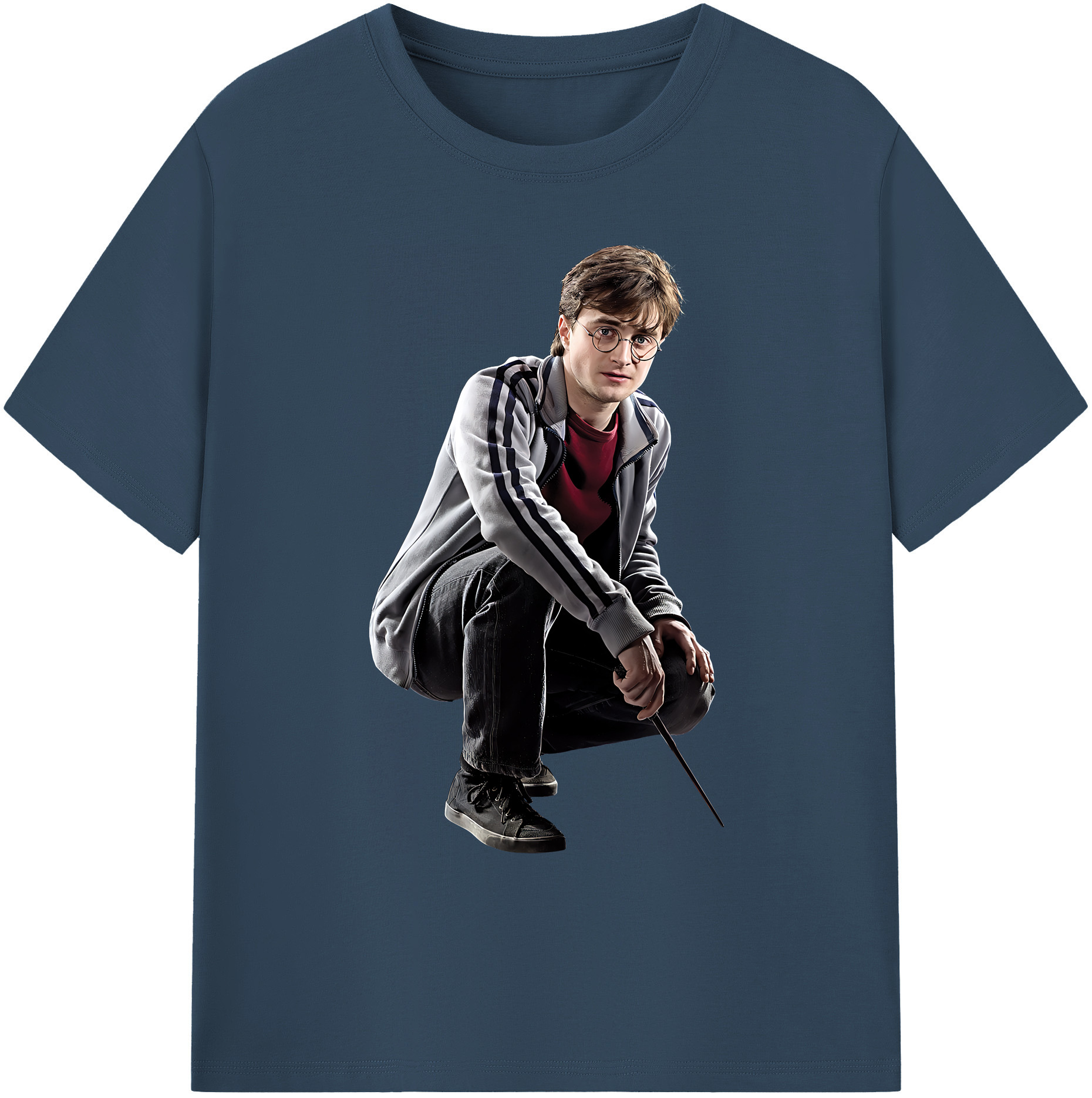 （画像用） Harry Potter ハリー・ポッターシリーズ 綿100％ メンズ半袖Tシャツ｜肌触りやわらか＆通気性