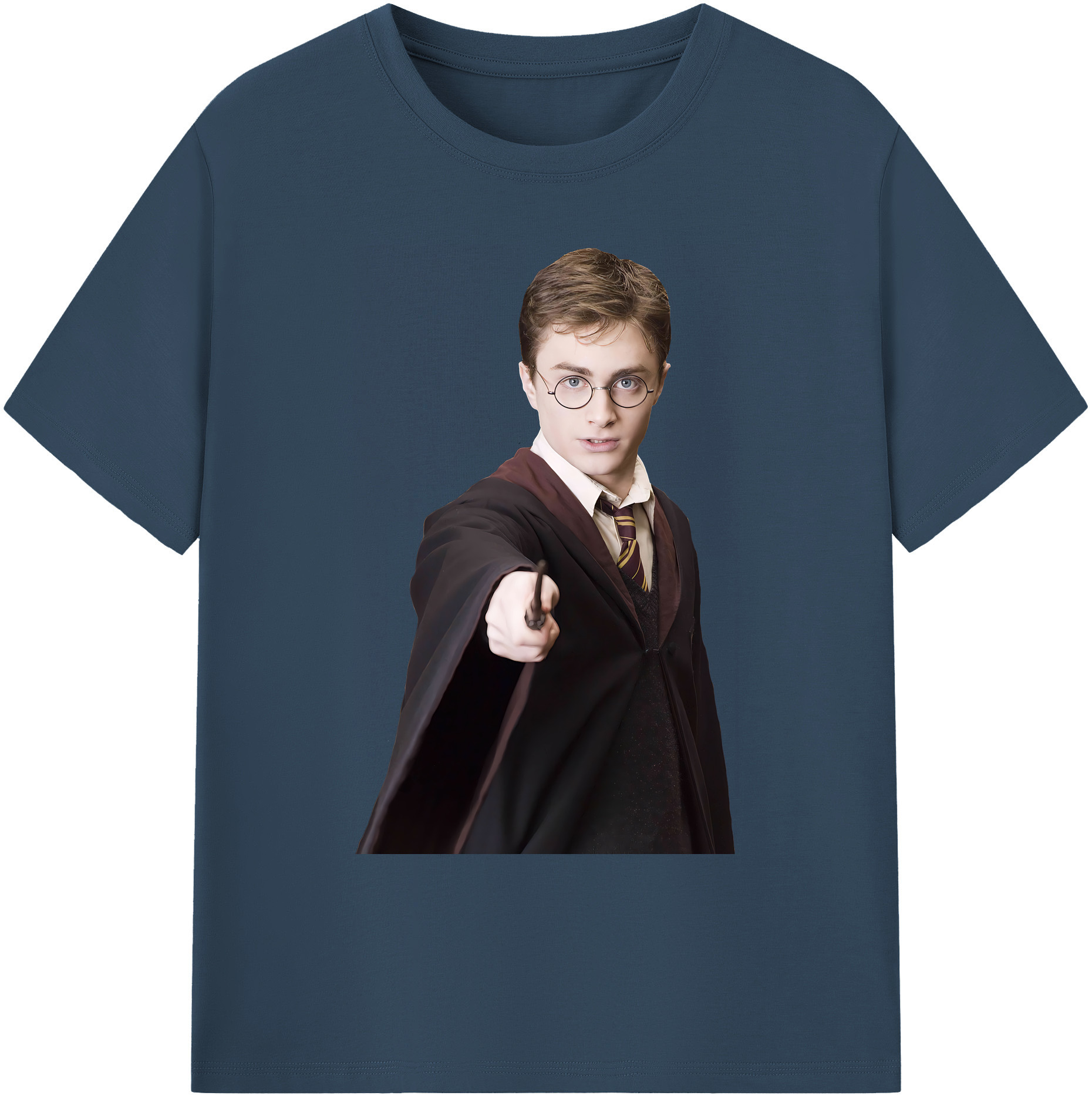 （画像用） Harry Potter ハリー・ポッターシリーズ 綿100％ メンズ半袖Tシャツ｜肌触りやわらか＆通気性