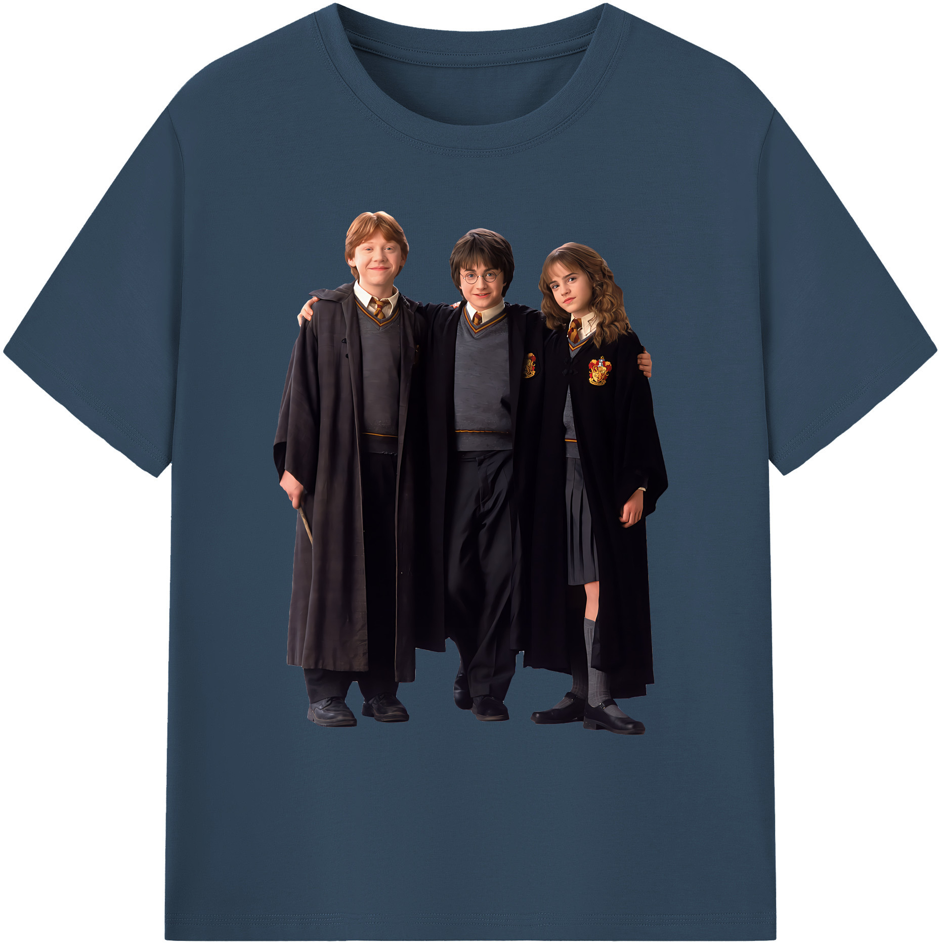 （画像用） Harry Potter ハリー・ポッターシリーズ 綿100％ メンズ半袖Tシャツ｜肌触りやわらか＆通気性