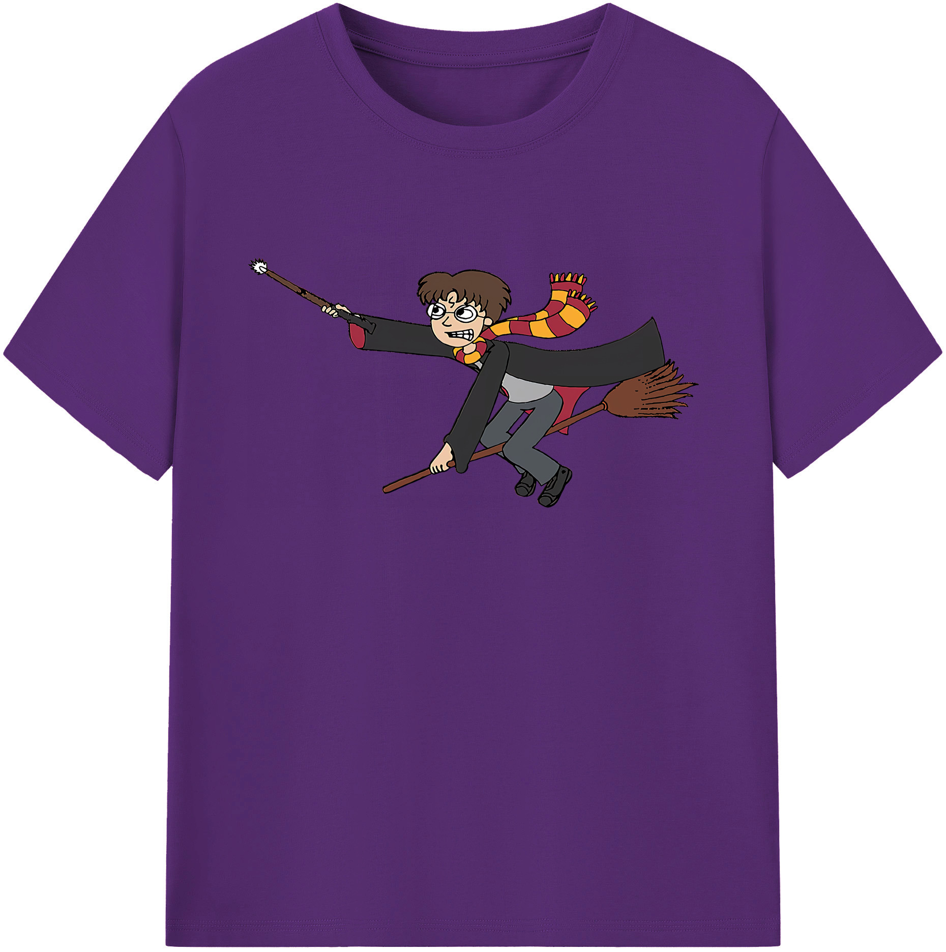 （画像用） Harry Potter ハリー・ポッターシリーズ 綿100％ メンズ半袖Tシャツ｜肌触りやわらか＆通気性