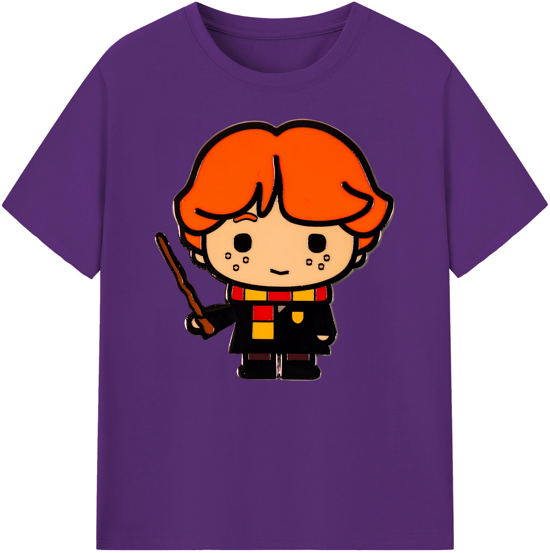 （画像用） Harry Potter ハリー・ポッターシリーズ 綿100％ メンズ半袖Tシャツ｜肌触りやわらか＆通気性