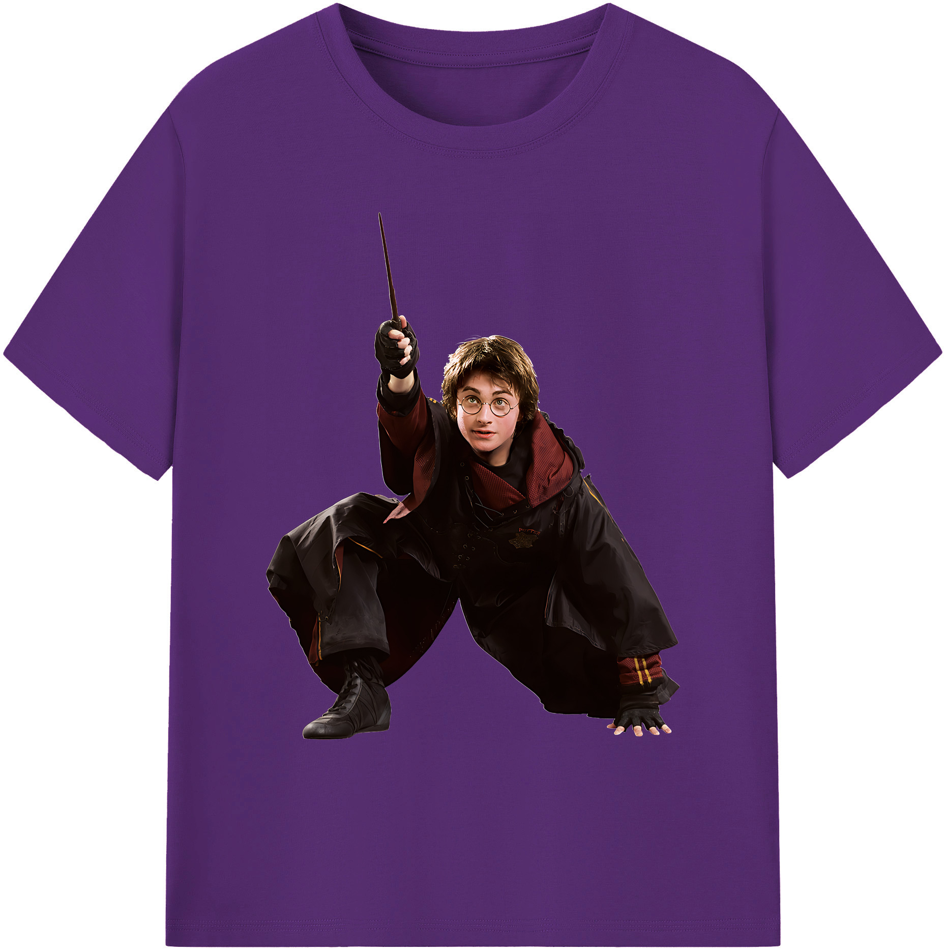 （画像用） Harry Potter ハリー・ポッターシリーズ 綿100％ メンズ半袖Tシャツ｜肌触りやわらか＆通気性