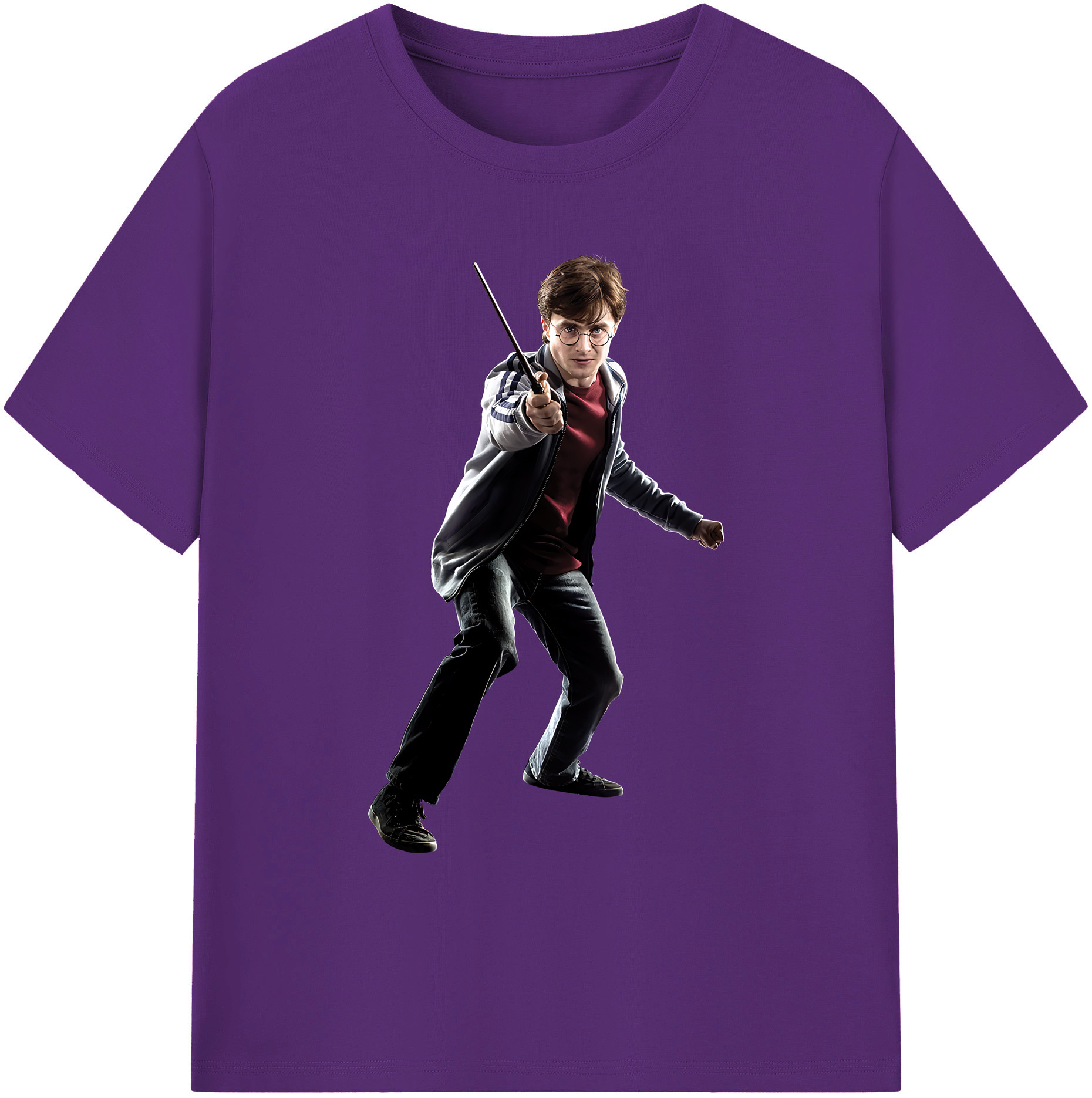 （画像用） Harry Potter ハリー・ポッターシリーズ 綿100％ メンズ半袖Tシャツ｜肌触りやわらか＆通気性