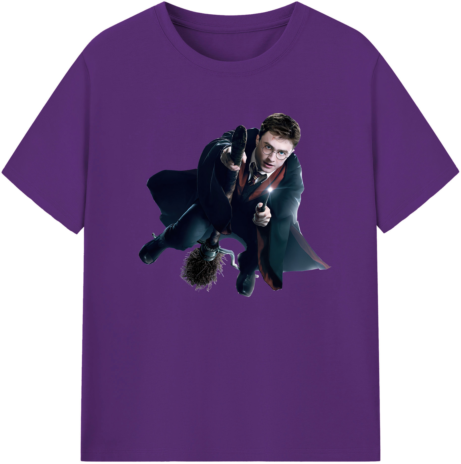 （画像用） Harry Potter ハリー・ポッターシリーズ 綿100％ メンズ半袖Tシャツ｜肌触りやわらか＆通気性