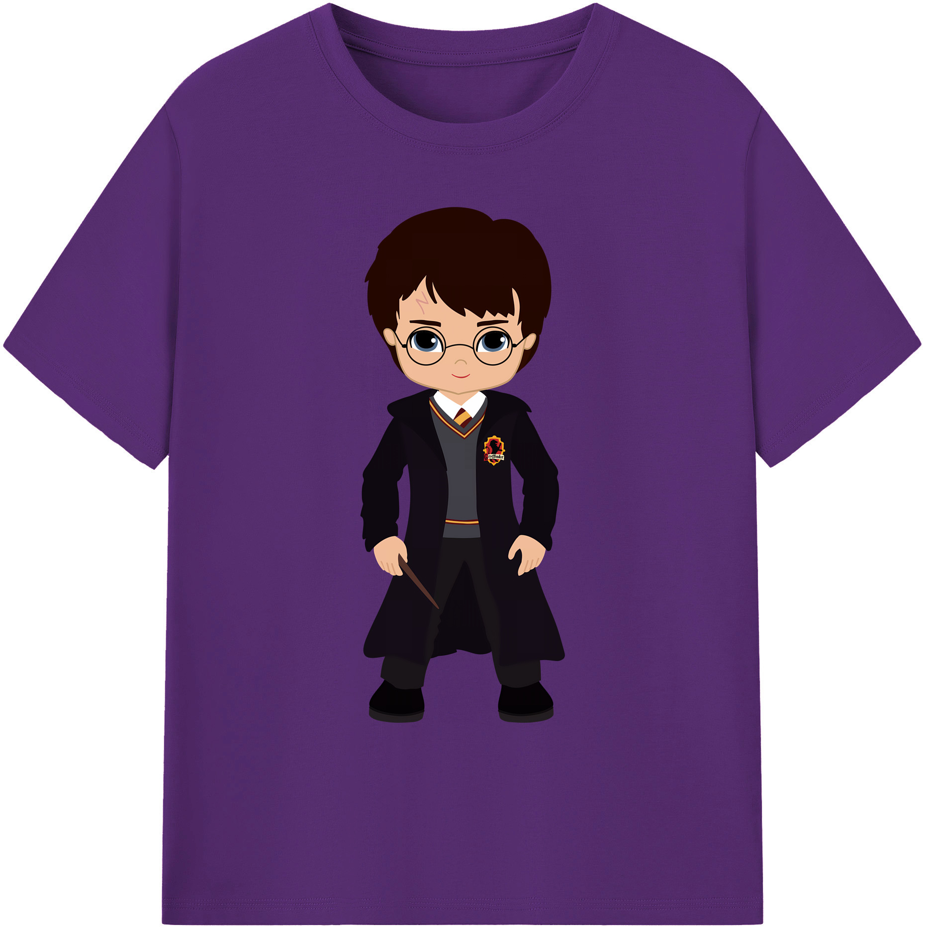 （画像用） Harry Potter ハリー・ポッターシリーズ 綿100％ メンズ半袖Tシャツ｜肌触りやわらか＆通気性