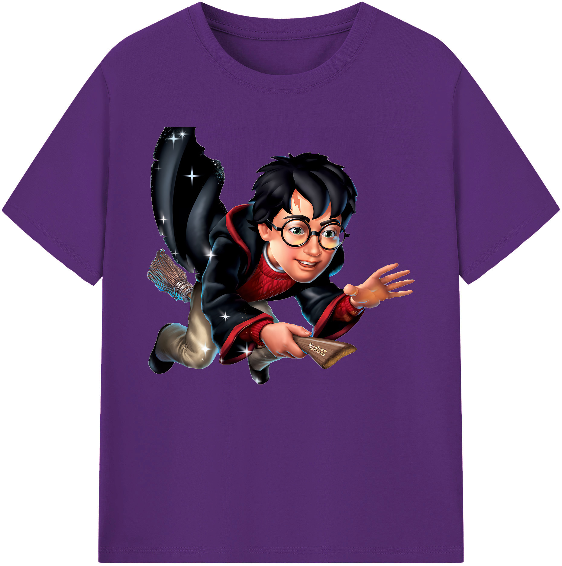 （画像用） Harry Potter ハリー・ポッターシリーズ 綿100％ メンズ半袖Tシャツ｜肌触りやわらか＆通気性