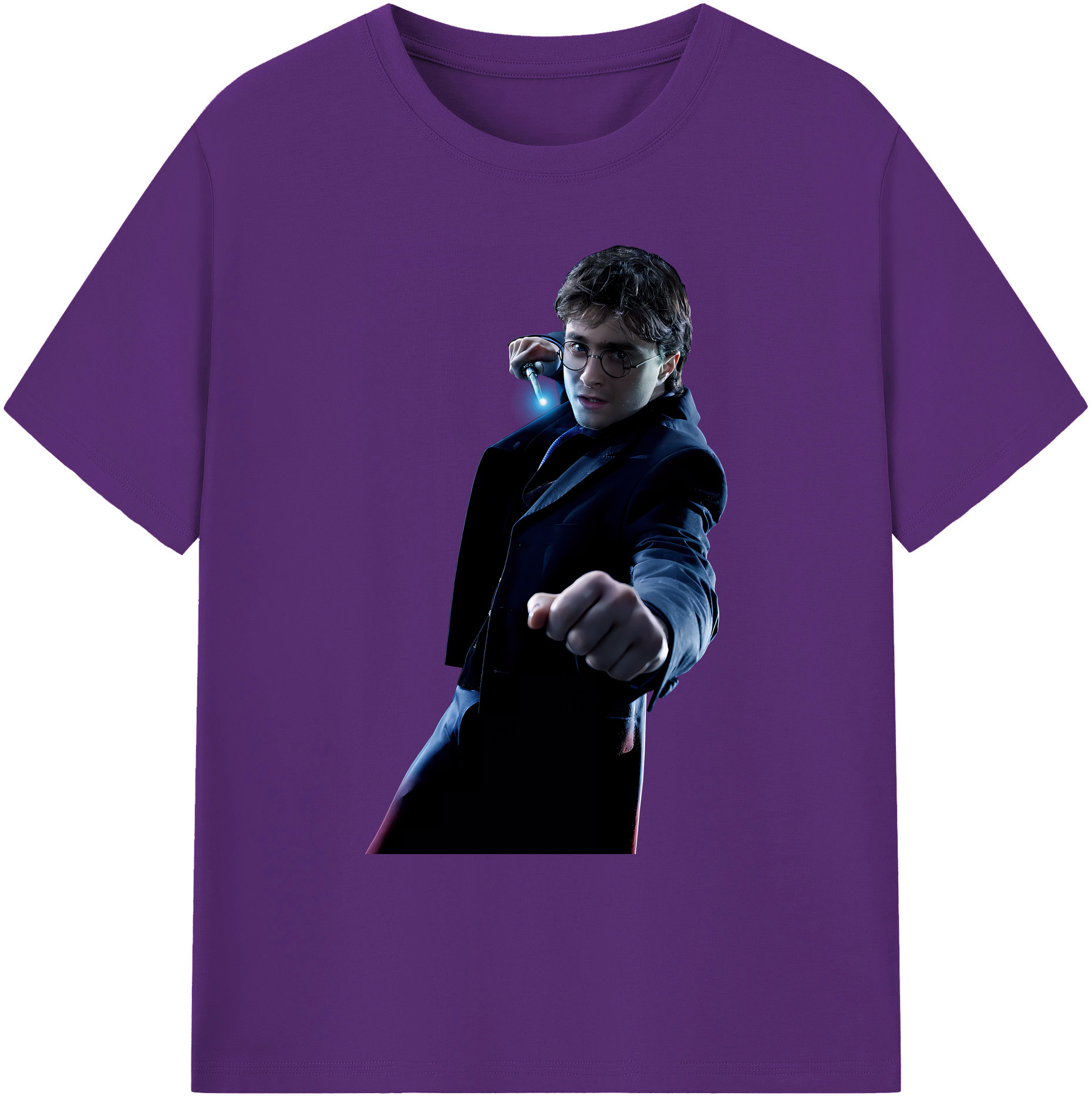 （画像用） Harry Potter ハリー・ポッターシリーズ 綿100％ メンズ半袖Tシャツ｜肌触りやわらか＆通気性