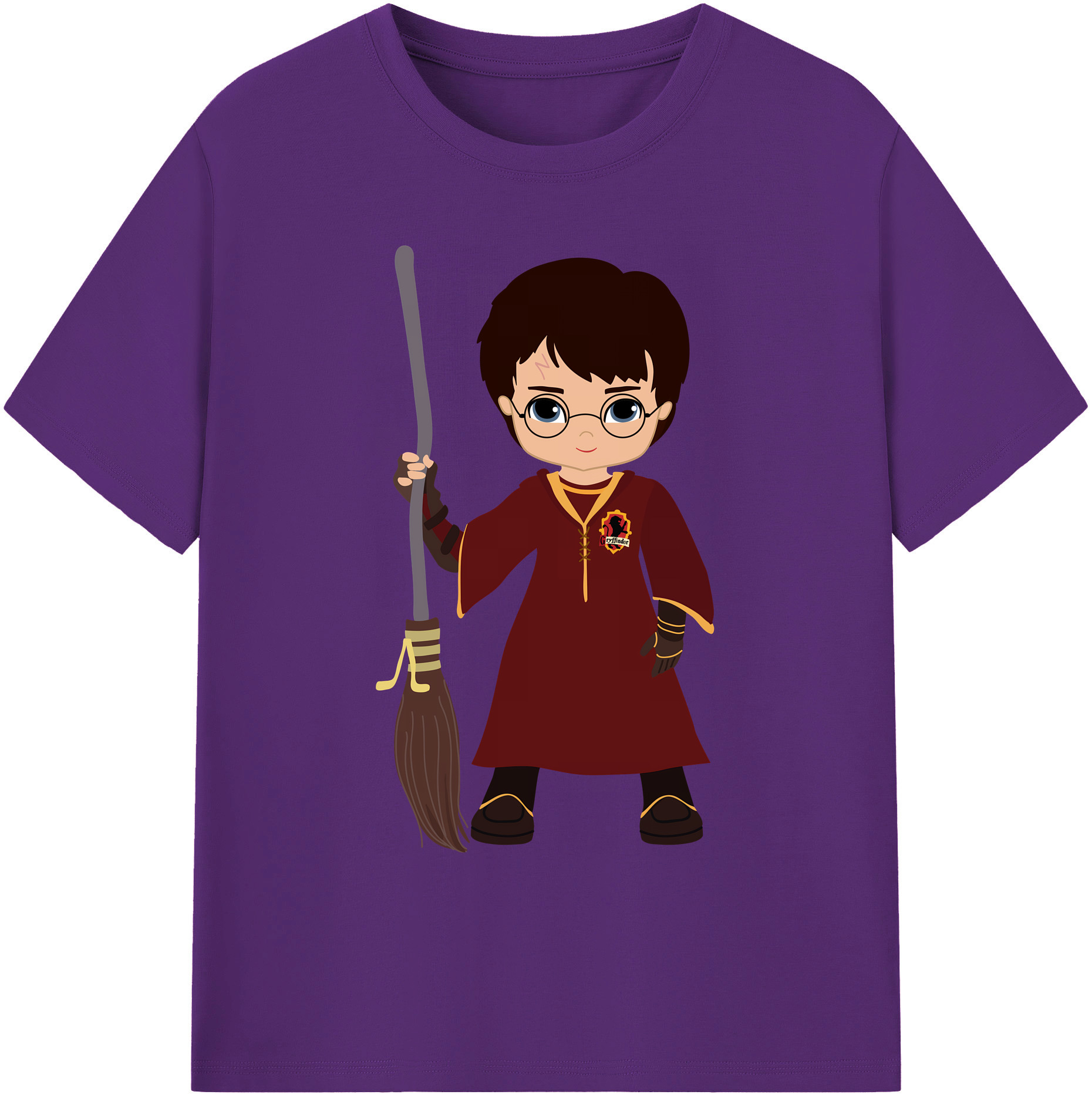（画像用） Harry Potter ハリー・ポッターシリーズ 綿100％ メンズ半袖Tシャツ｜肌触りやわらか＆通気性