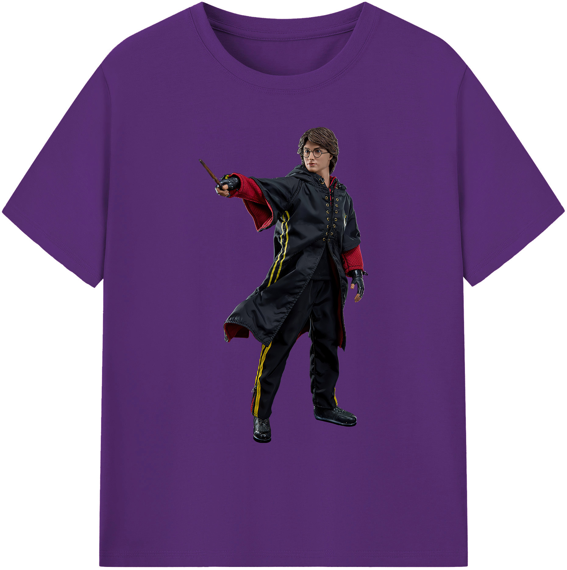 （画像用） Harry Potter ハリー・ポッターシリーズ 綿100％ メンズ半袖Tシャツ｜肌触りやわらか＆通気性