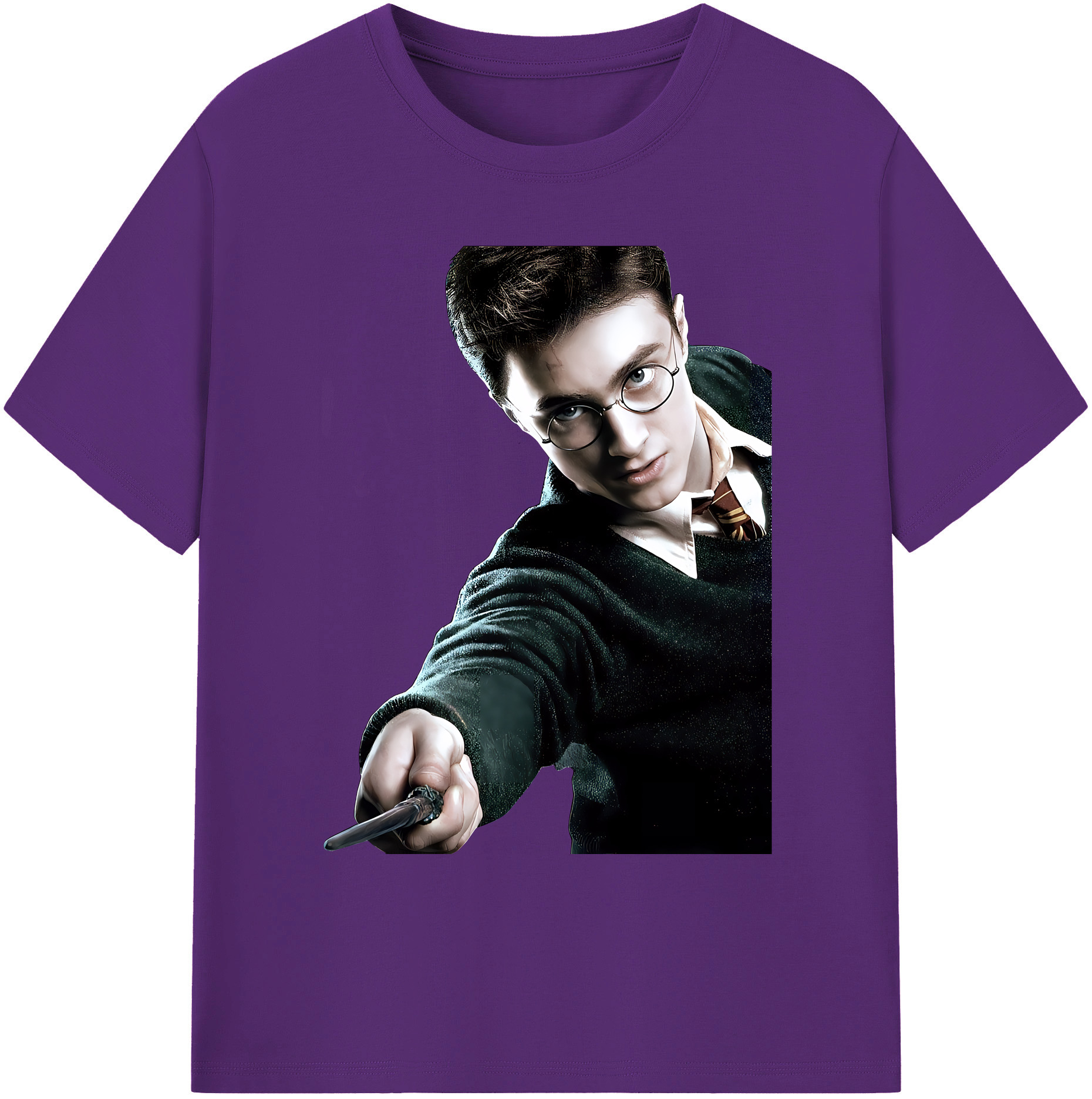 （画像用） Harry Potter ハリー・ポッターシリーズ 綿100％ メンズ半袖Tシャツ｜肌触りやわらか＆通気性
