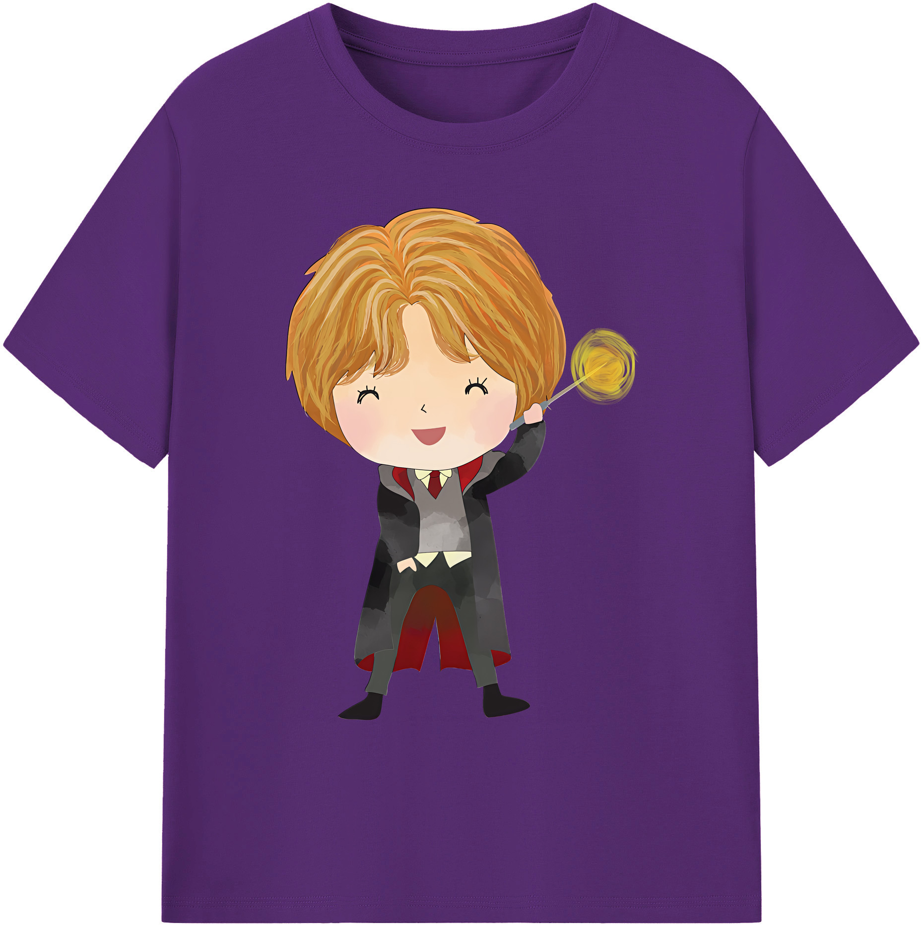 （画像用） Harry Potter ハリー・ポッターシリーズ 綿100％ メンズ半袖Tシャツ｜肌触りやわらか＆通気性