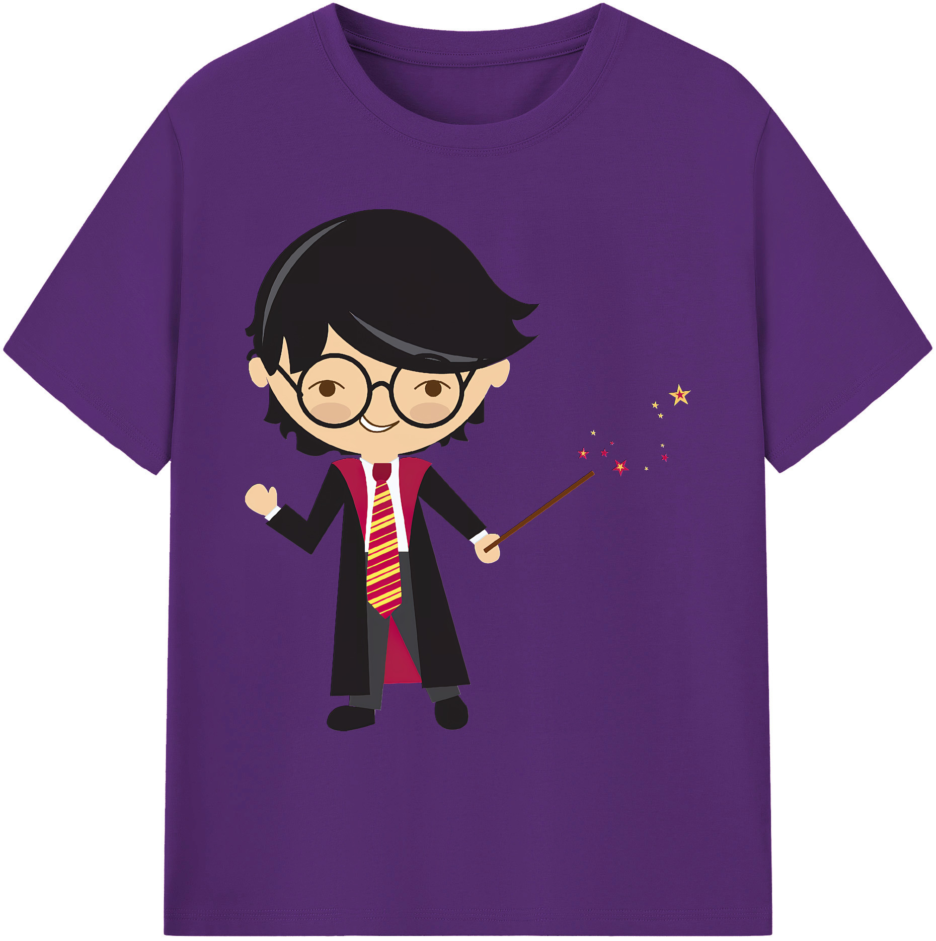 （画像用） Harry Potter ハリー・ポッターシリーズ 綿100％ メンズ半袖Tシャツ｜肌触りやわらか＆通気性