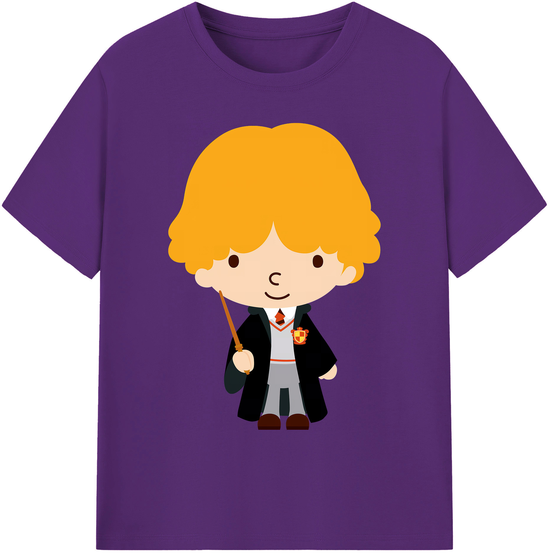 （画像用） Harry Potter ハリー・ポッターシリーズ 綿100％ メンズ半袖Tシャツ｜肌触りやわらか＆通気性