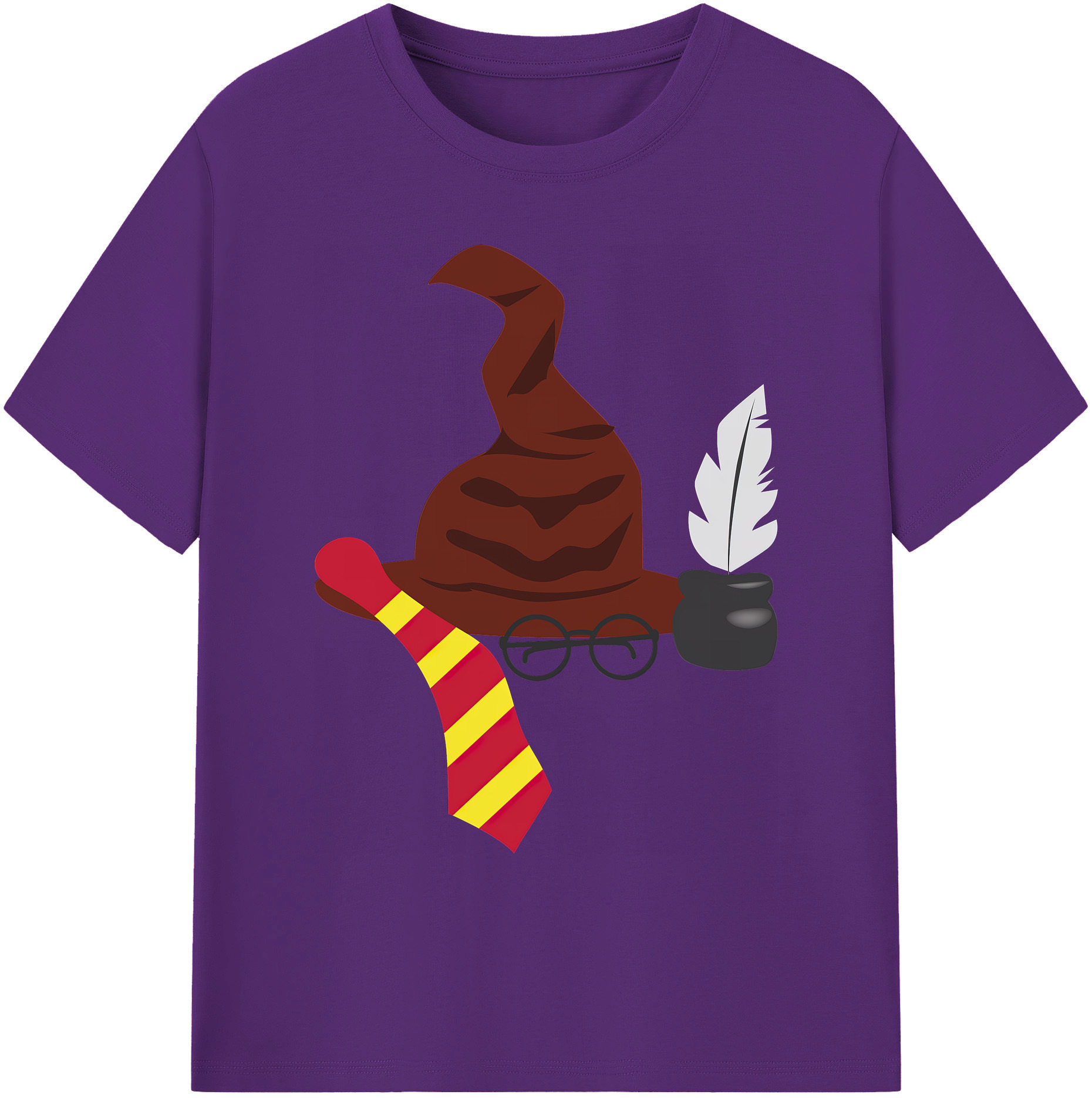 （画像用） Harry Potter ハリー・ポッターシリーズ 綿100％ メンズ半袖Tシャツ｜肌触りやわらか＆通気性