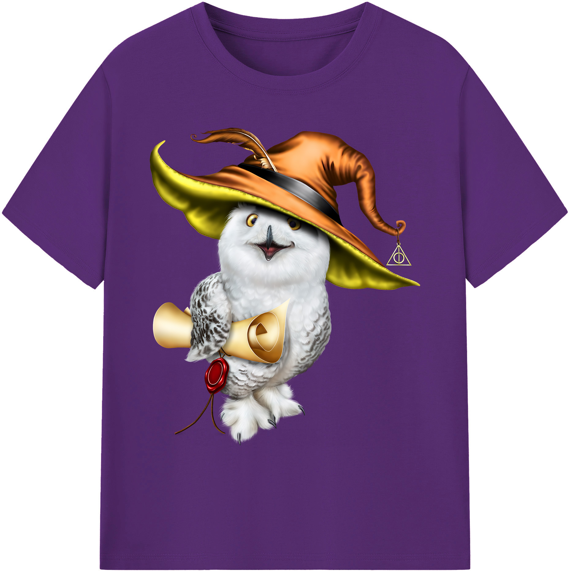 （画像用） Harry Potter ハリー・ポッターシリーズ 綿100％ メンズ半袖Tシャツ｜肌触りやわらか＆通気性