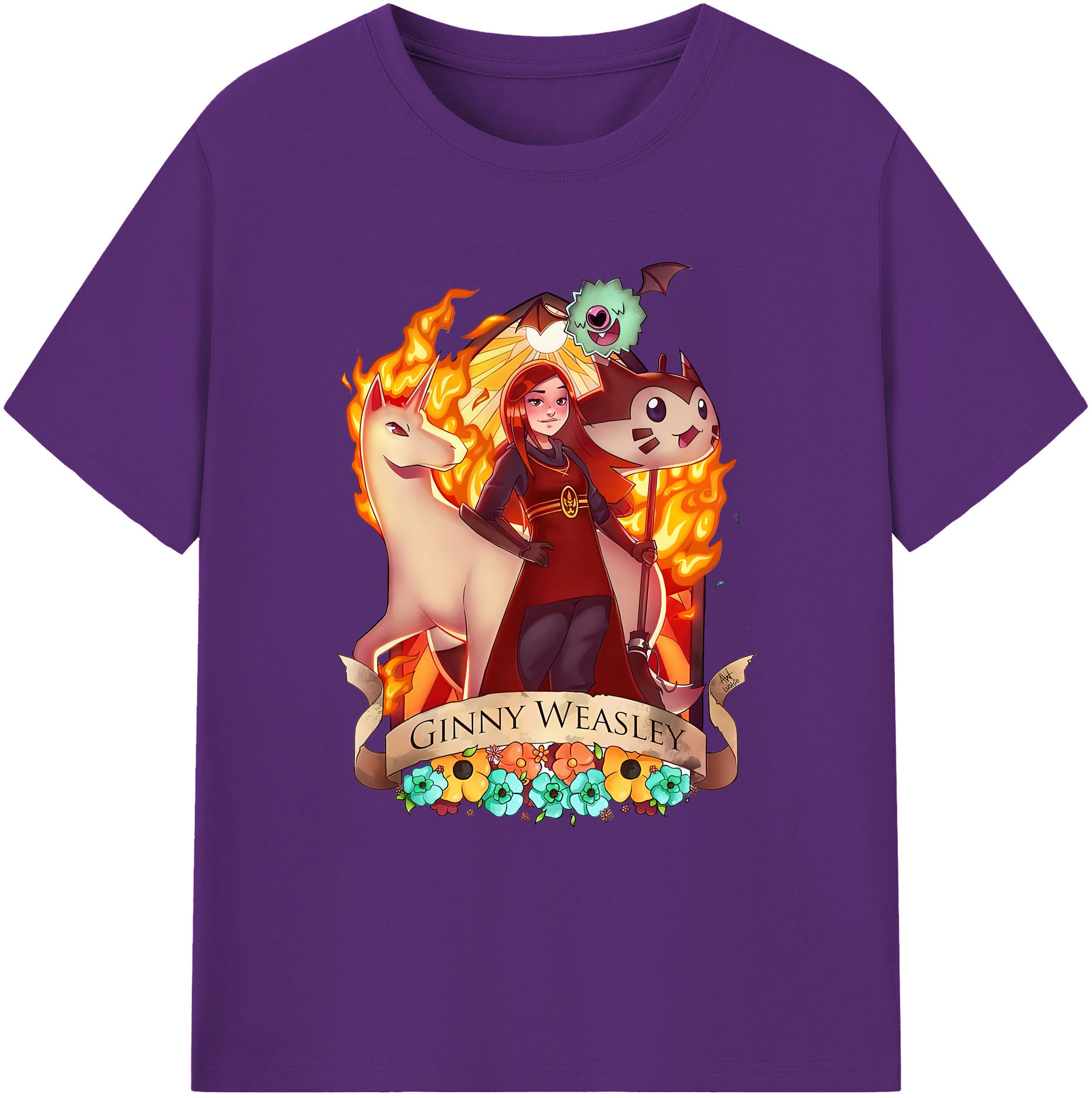 （画像用） Harry Potter ハリー・ポッターシリーズ 綿100％ メンズ半袖Tシャツ｜肌触りやわらか＆通気性