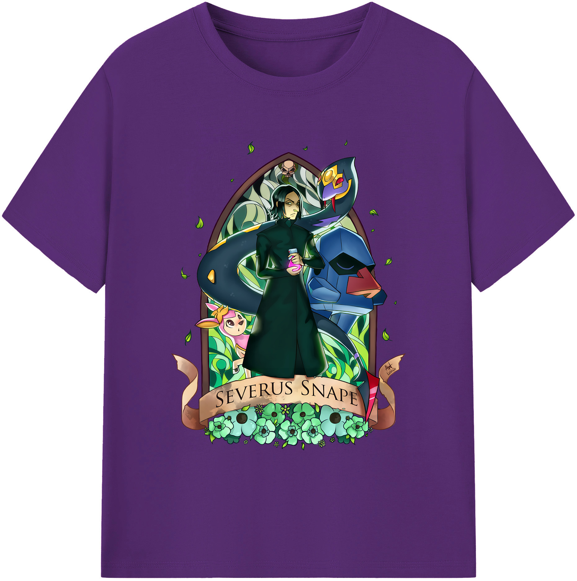 （画像用） Harry Potter ハリー・ポッターシリーズ 綿100％ メンズ半袖Tシャツ｜肌触りやわらか＆通気性