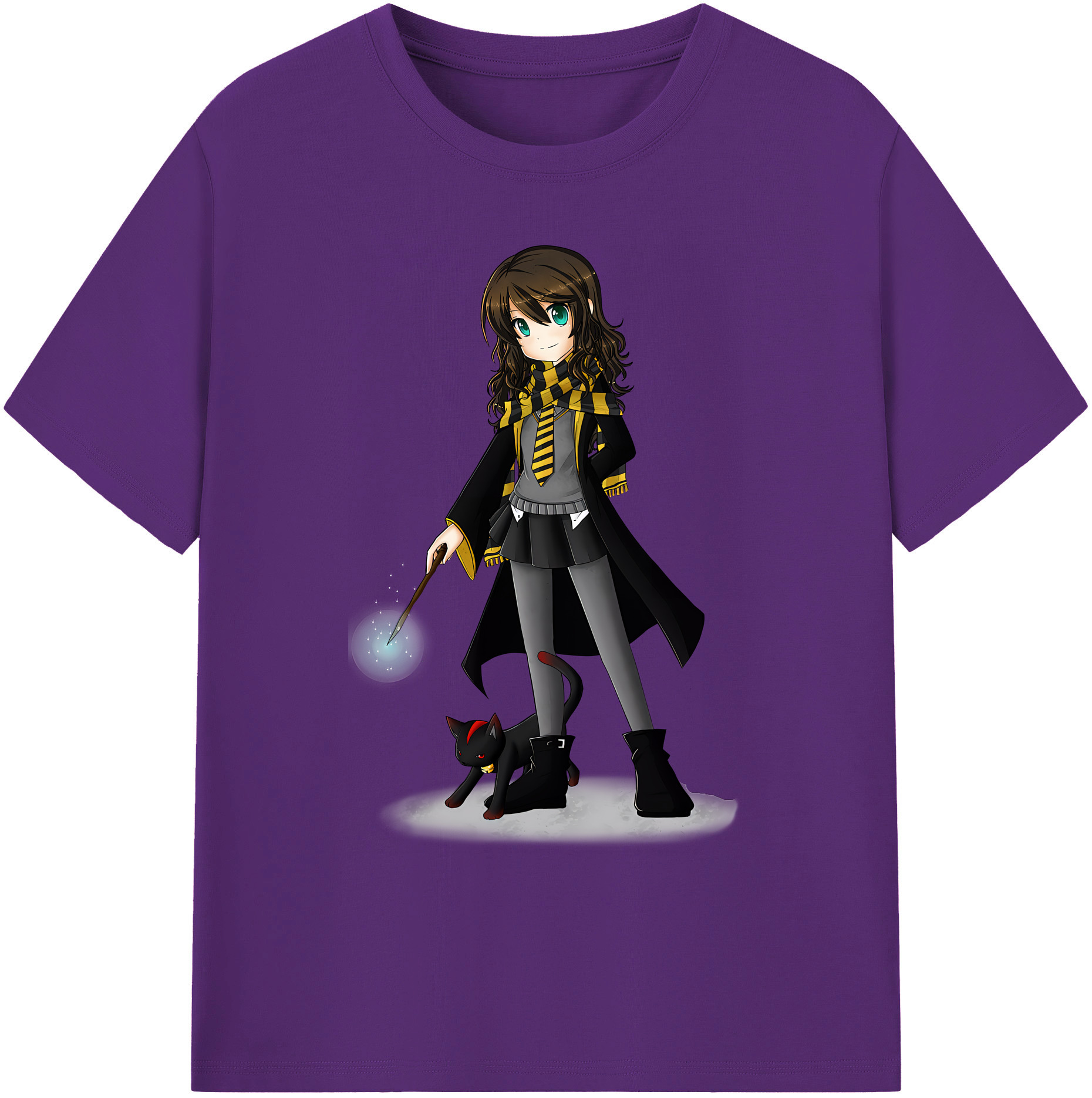 （画像用） Harry Potter ハリー・ポッターシリーズ 綿100％ メンズ半袖Tシャツ｜肌触りやわらか＆通気性