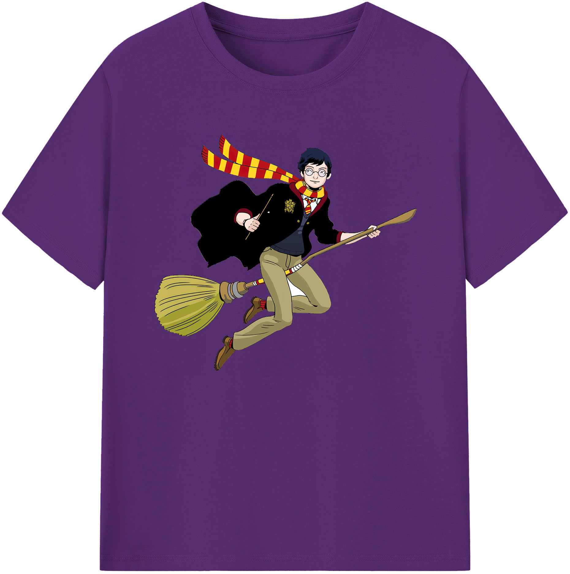 （画像用） Harry Potter ハリー・ポッターシリーズ 綿100％ メンズ半袖Tシャツ｜肌触りやわらか＆通気性