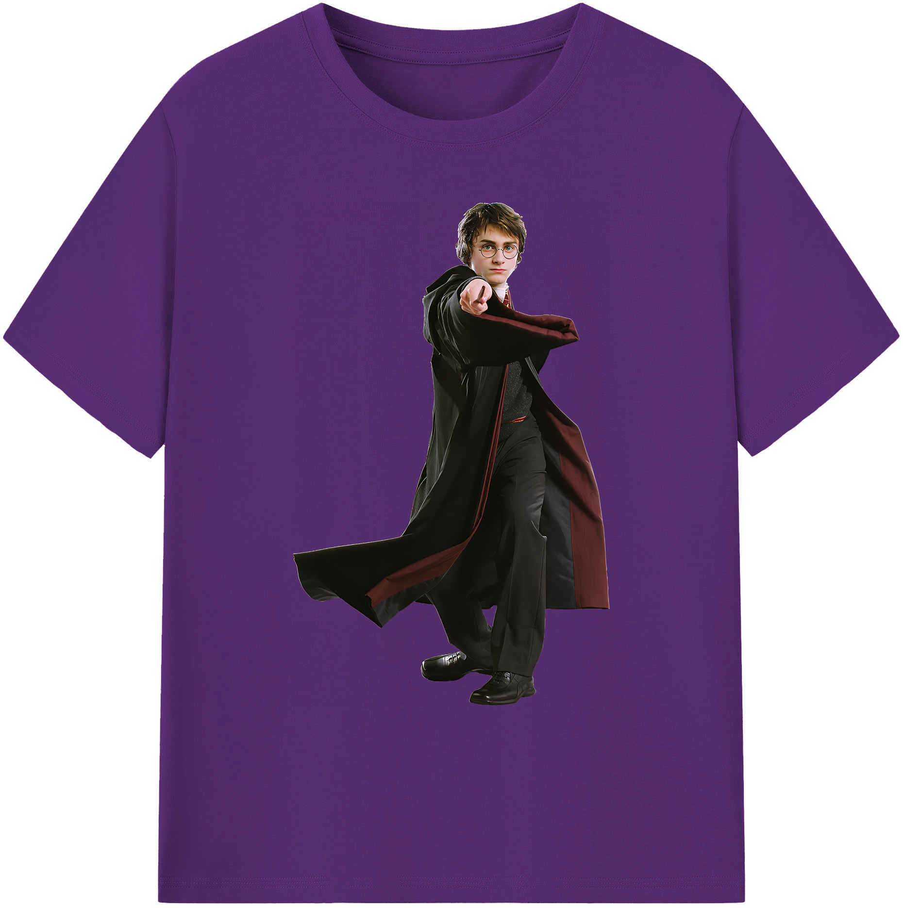 （画像用） Harry Potter ハリー・ポッターシリーズ 綿100％ メンズ半袖Tシャツ｜肌触りやわらか＆通気性