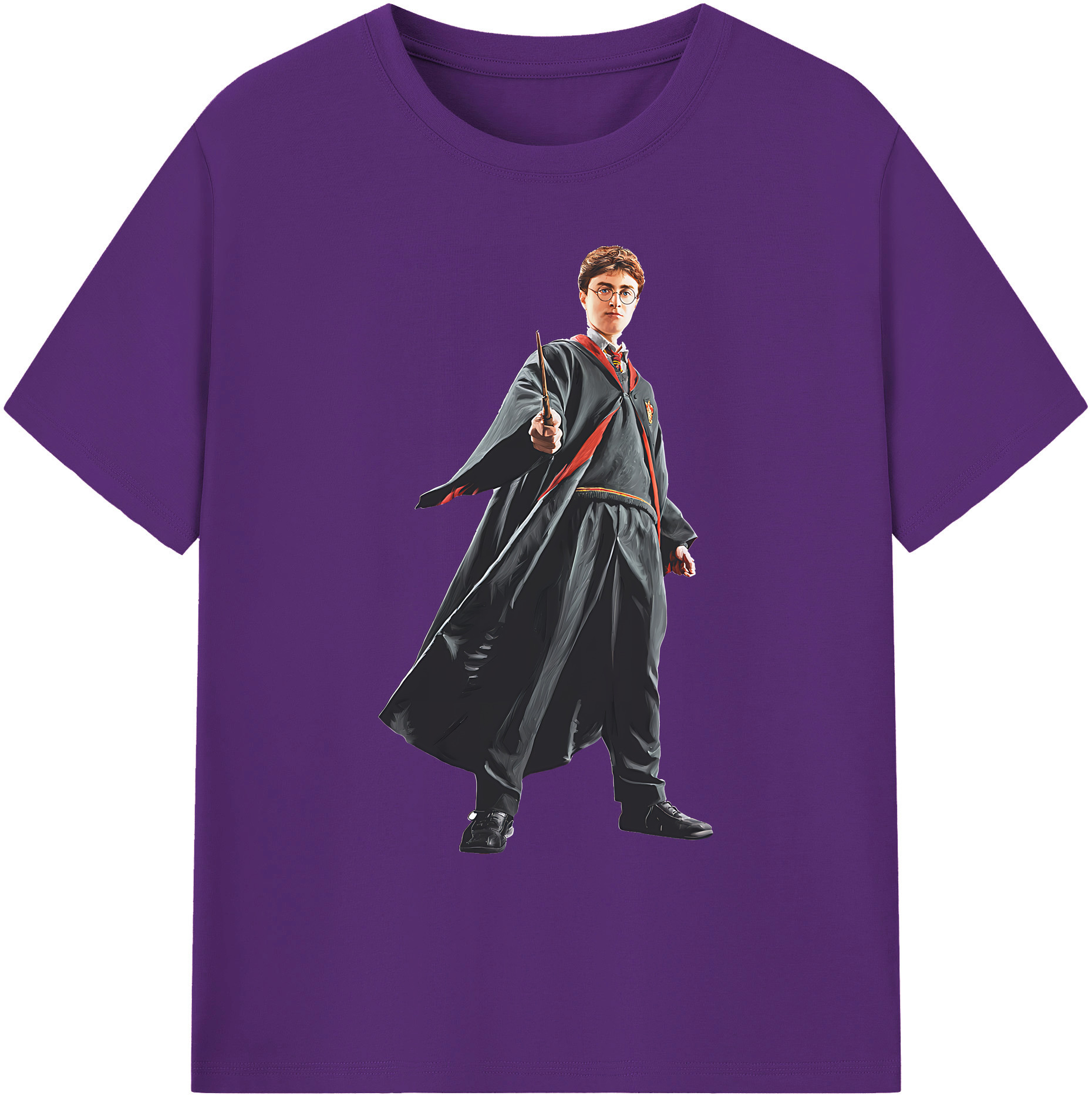 （画像用） Harry Potter ハリー・ポッターシリーズ 綿100％ メンズ半袖Tシャツ｜肌触りやわらか＆通気性