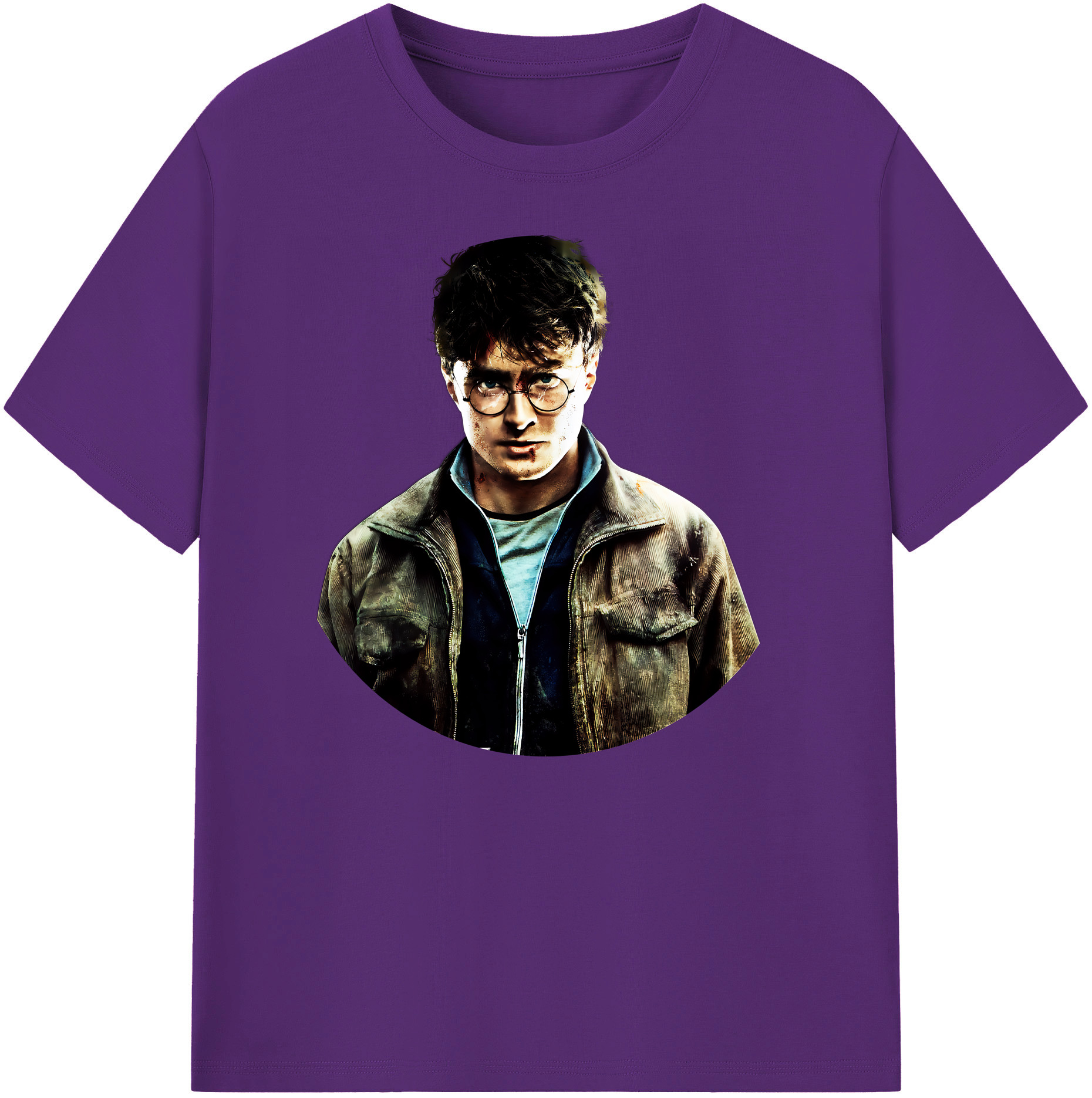 （画像用） Harry Potter ハリー・ポッターシリーズ 綿100％ メンズ半袖Tシャツ｜肌触りやわらか＆通気性