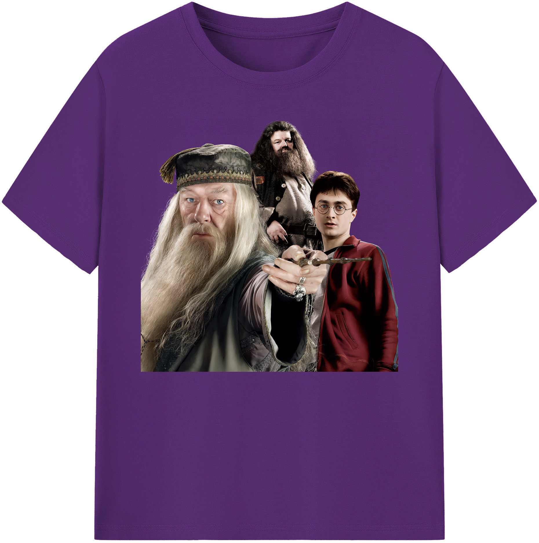 （画像用） Harry Potter ハリー・ポッターシリーズ 綿100％ メンズ半袖Tシャツ｜肌触りやわらか＆通気性