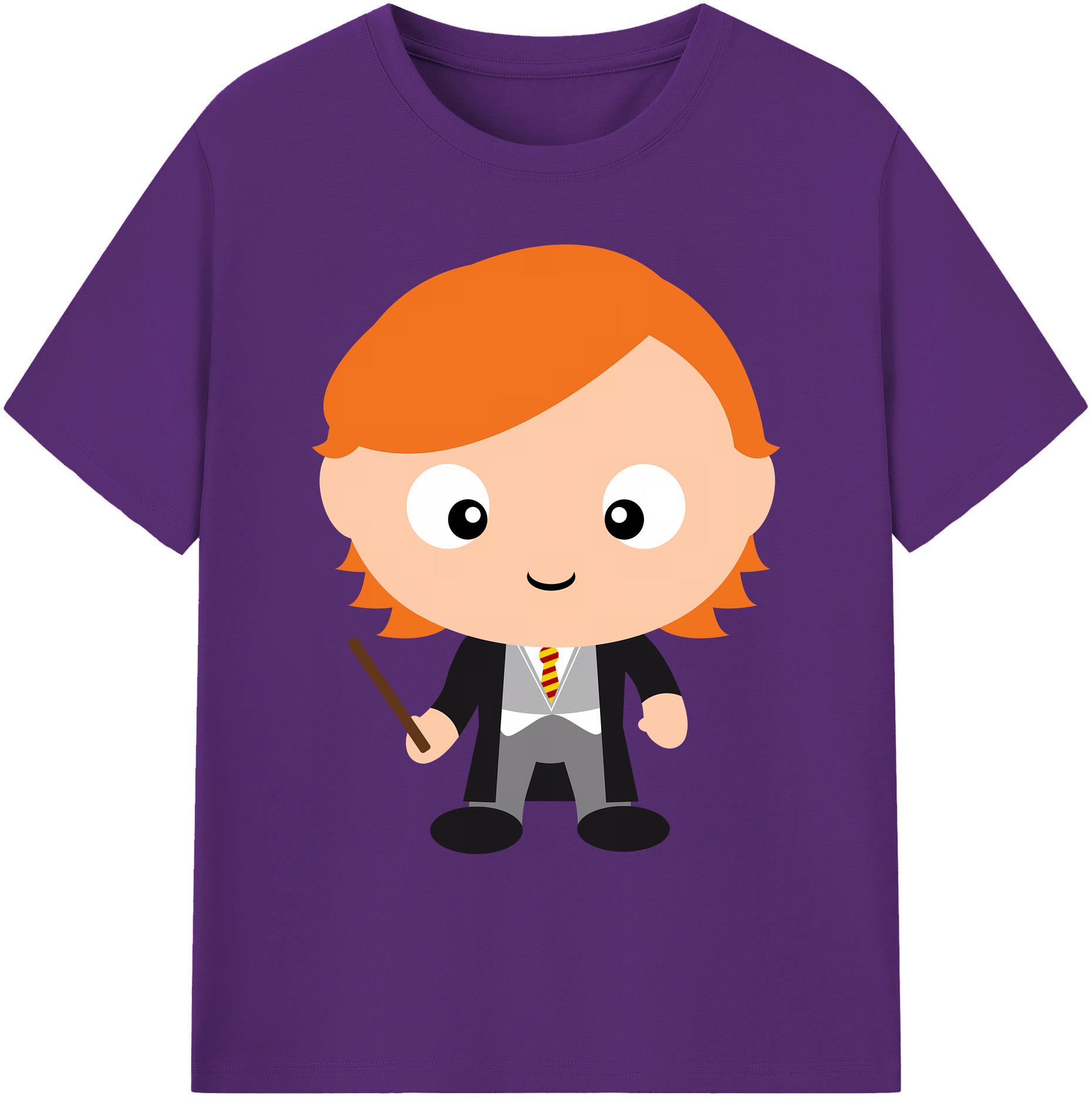 （画像用） Harry Potter ハリー・ポッターシリーズ 綿100％ メンズ半袖Tシャツ｜肌触りやわらか＆通気性