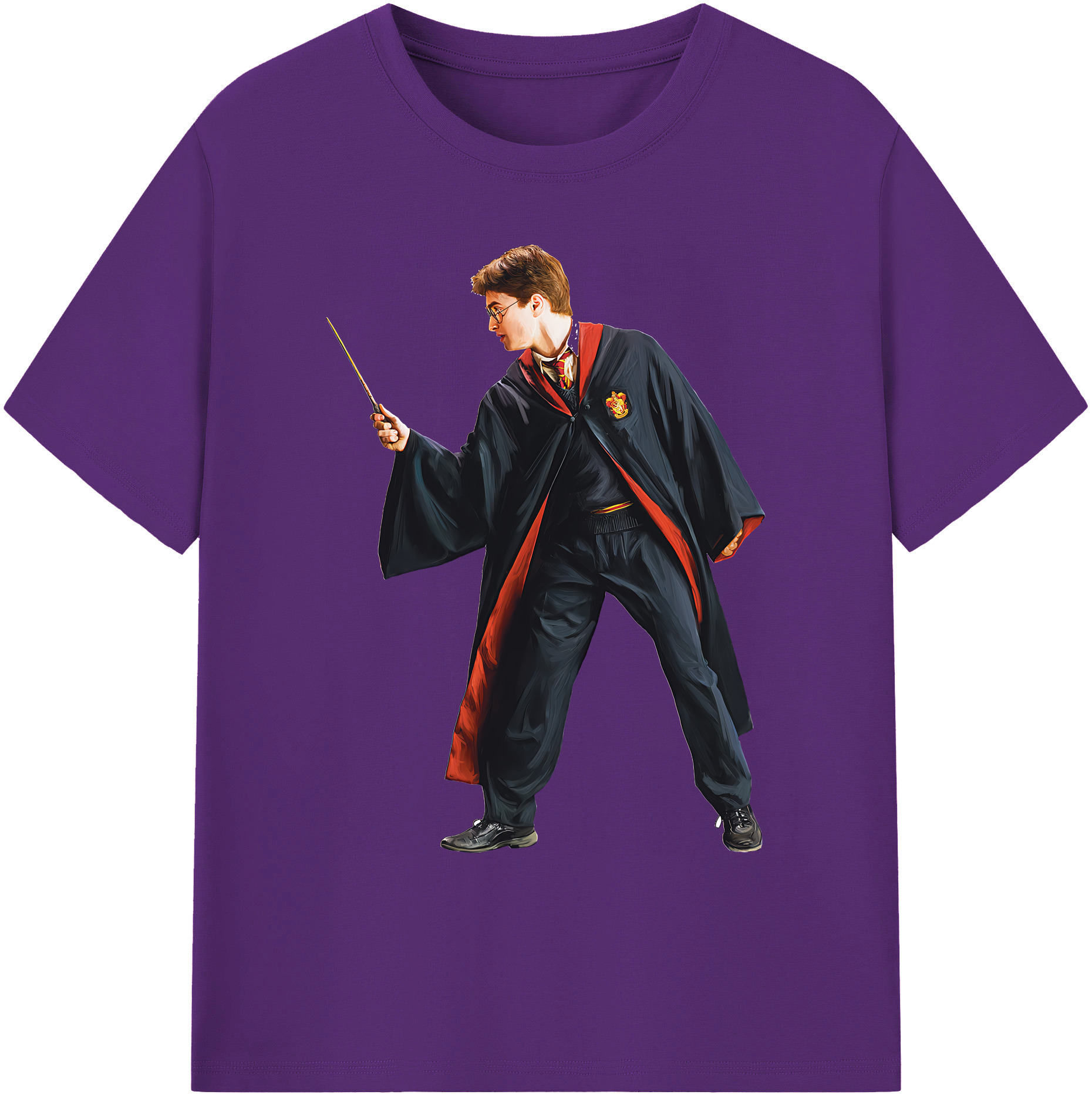 （画像用） Harry Potter ハリー・ポッターシリーズ 綿100％ メンズ半袖Tシャツ｜肌触りやわらか＆通気性