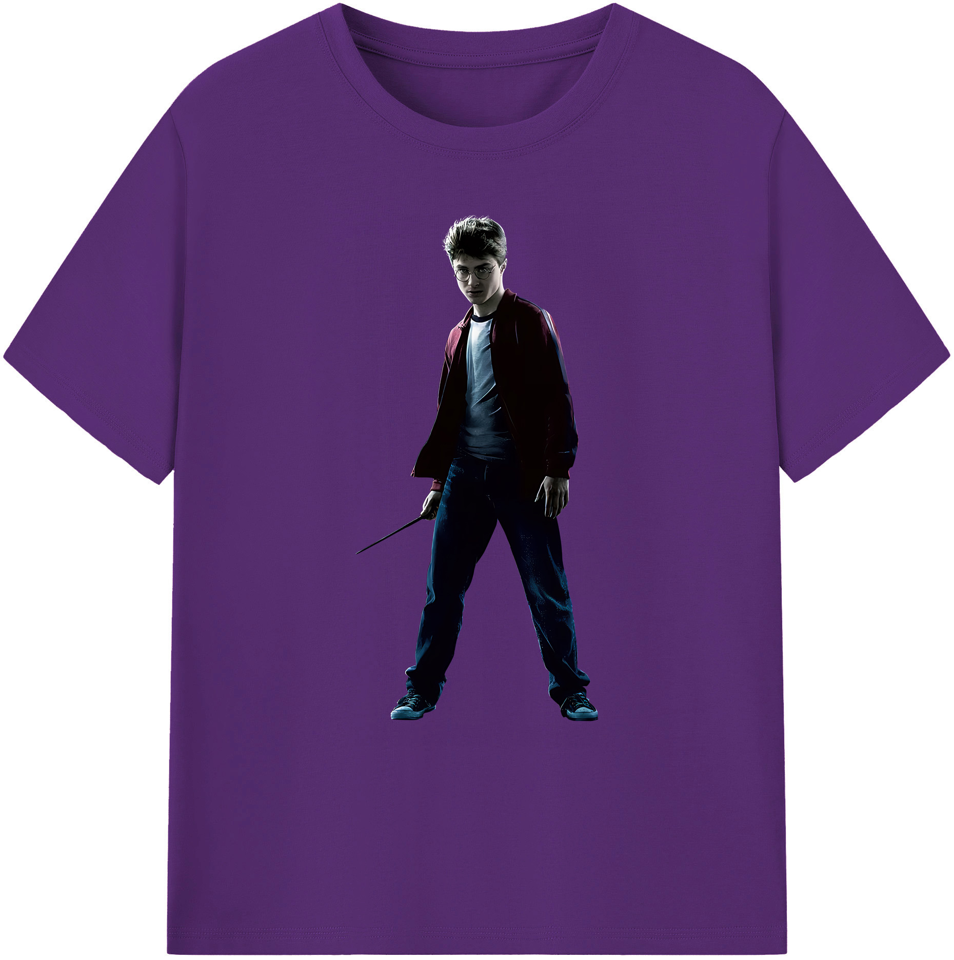 （画像用） Harry Potter ハリー・ポッターシリーズ 綿100％ メンズ半袖Tシャツ｜肌触りやわらか＆通気性