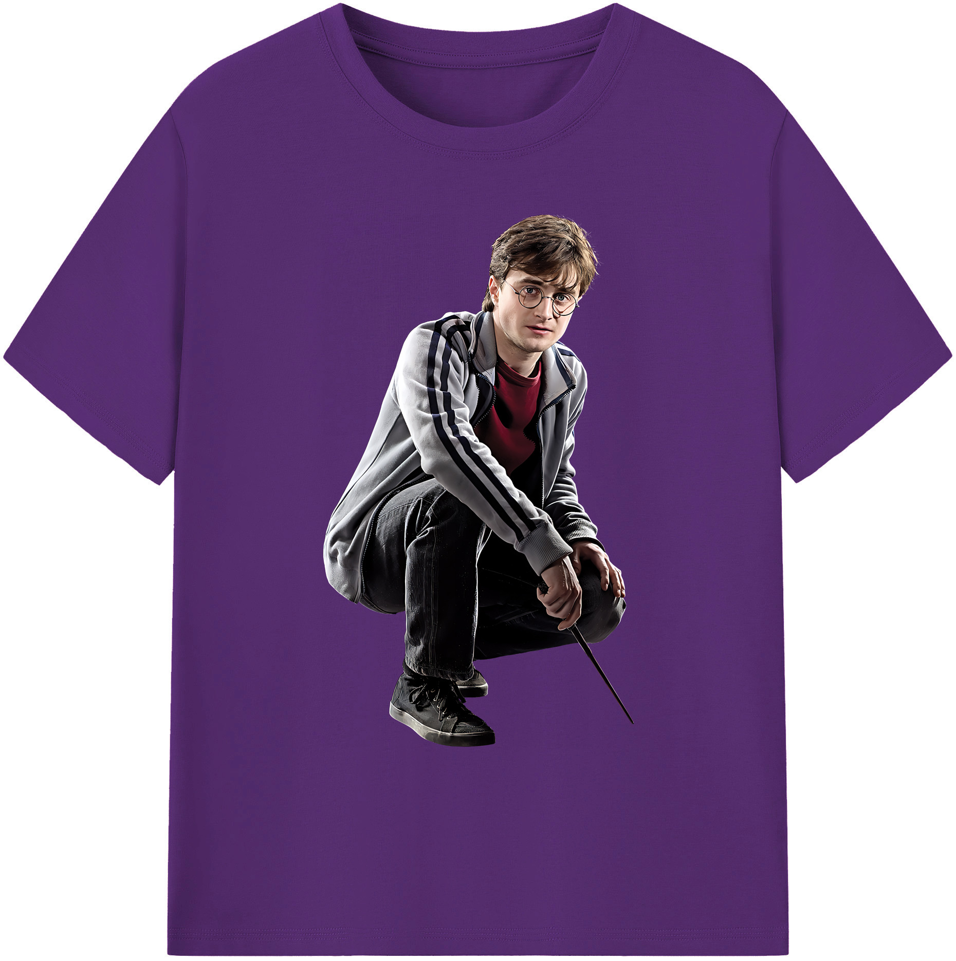 （画像用） Harry Potter ハリー・ポッターシリーズ 綿100％ メンズ半袖Tシャツ｜肌触りやわらか＆通気性