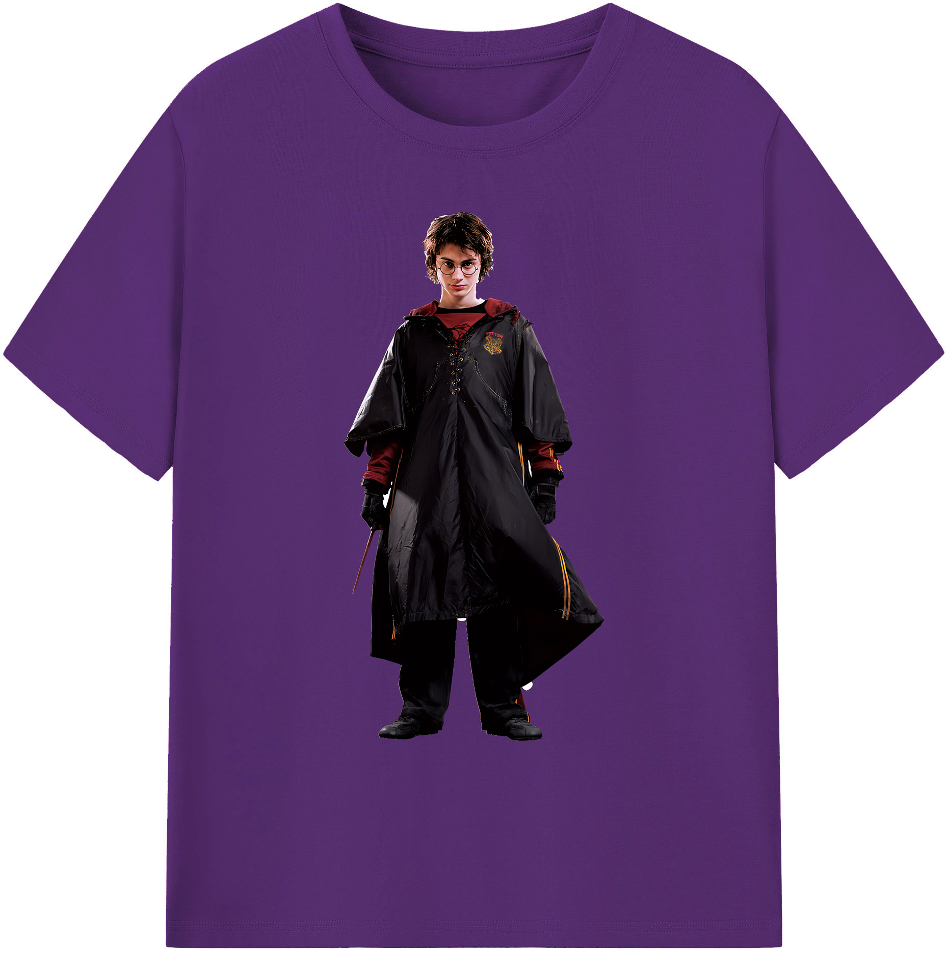 （画像用） Harry Potter ハリー・ポッターシリーズ 綿100％ メンズ半袖Tシャツ｜肌触りやわらか＆通気性