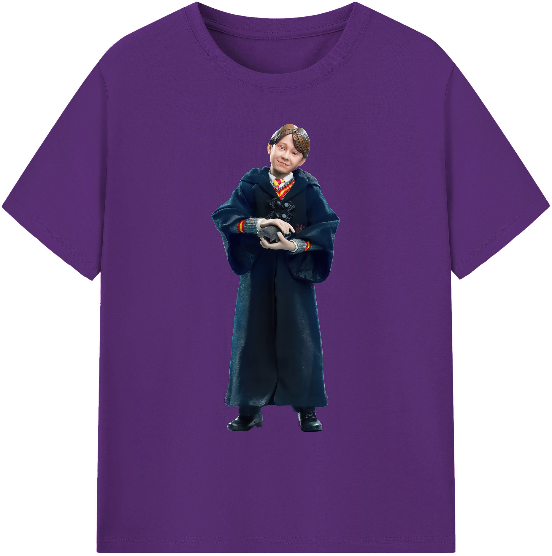 （画像用） Harry Potter ハリー・ポッターシリーズ 綿100％ メンズ半袖Tシャツ｜肌触りやわらか＆通気性
