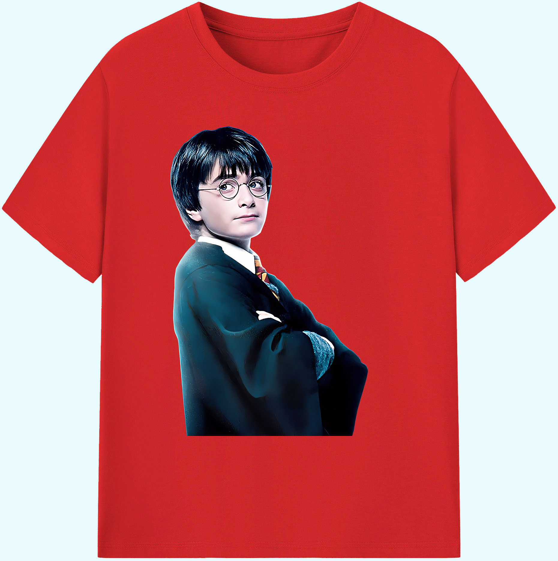 （画像用） Harry Potter ハリー・ポッターシリーズ 綿100％ メンズ半袖Tシャツ｜肌触りやわらか＆通気性