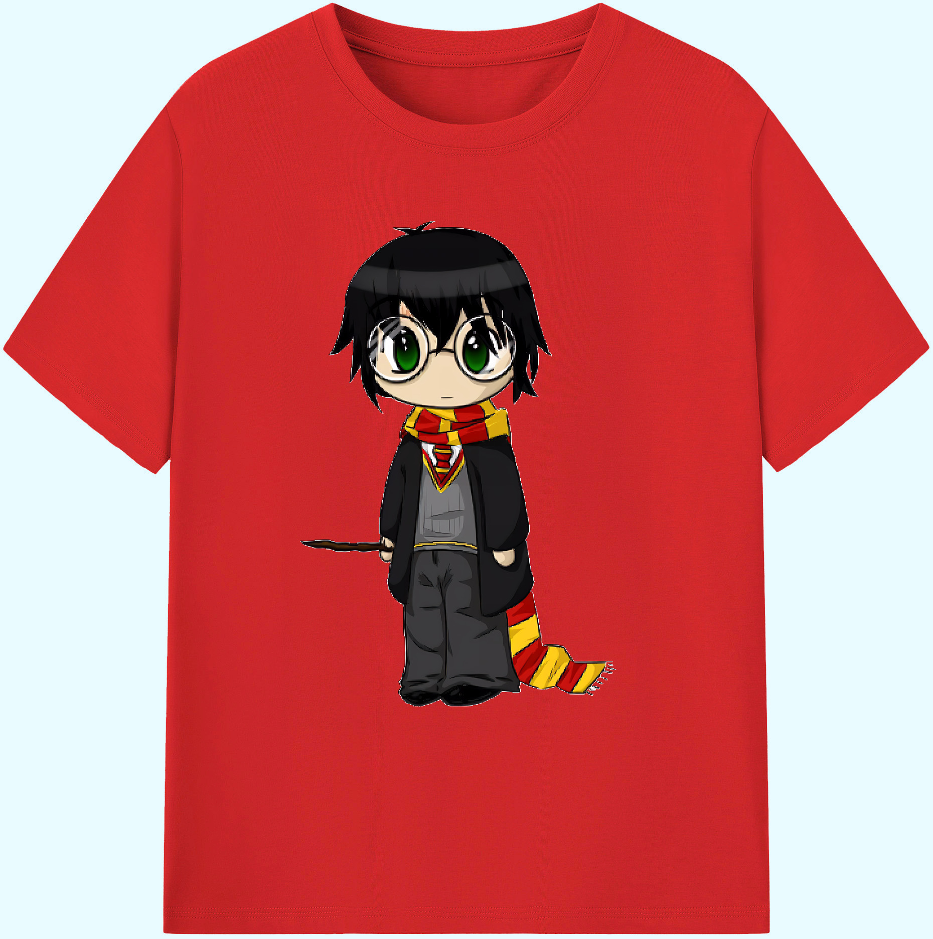 （画像用） Harry Potter ハリー・ポッターシリーズ 綿100％ メンズ半袖Tシャツ｜肌触りやわらか＆通気性