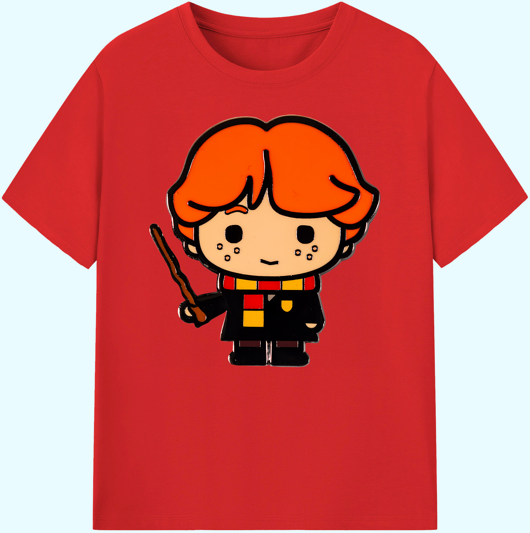 （画像用） Harry Potter ハリー・ポッターシリーズ 綿100％ メンズ半袖Tシャツ｜肌触りやわらか＆通気性