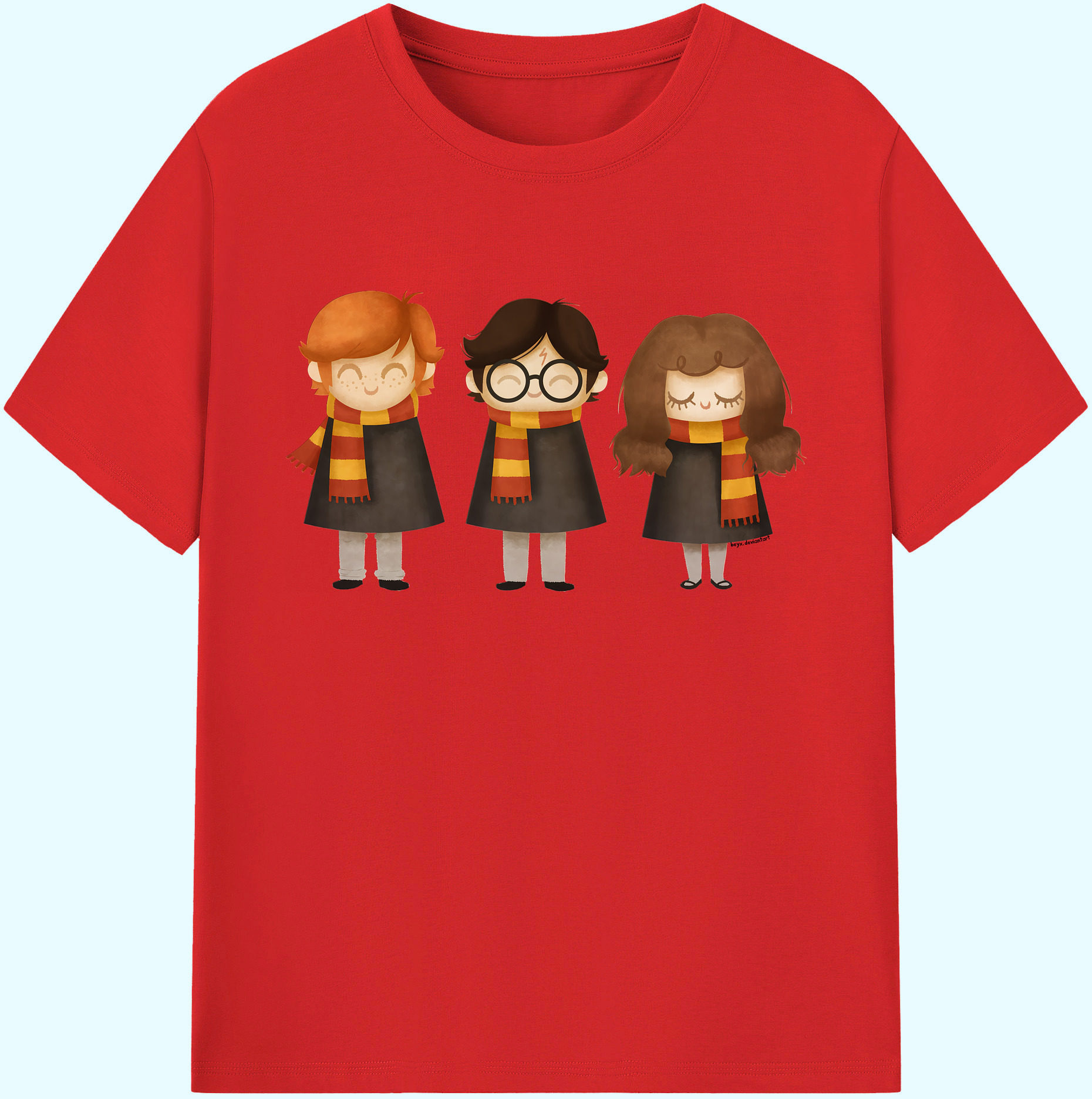 （画像用） Harry Potter ハリー・ポッターシリーズ 綿100％ メンズ半袖Tシャツ｜肌触りやわらか＆通気性