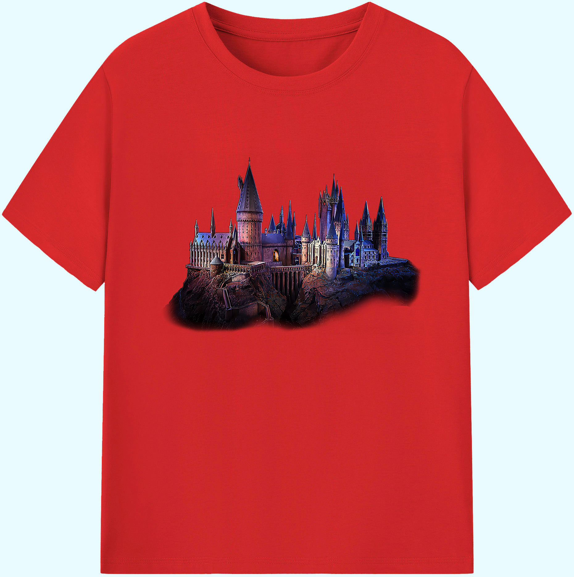 （画像用） Harry Potter ハリー・ポッターシリーズ 綿100％ メンズ半袖Tシャツ｜肌触りやわらか＆通気性