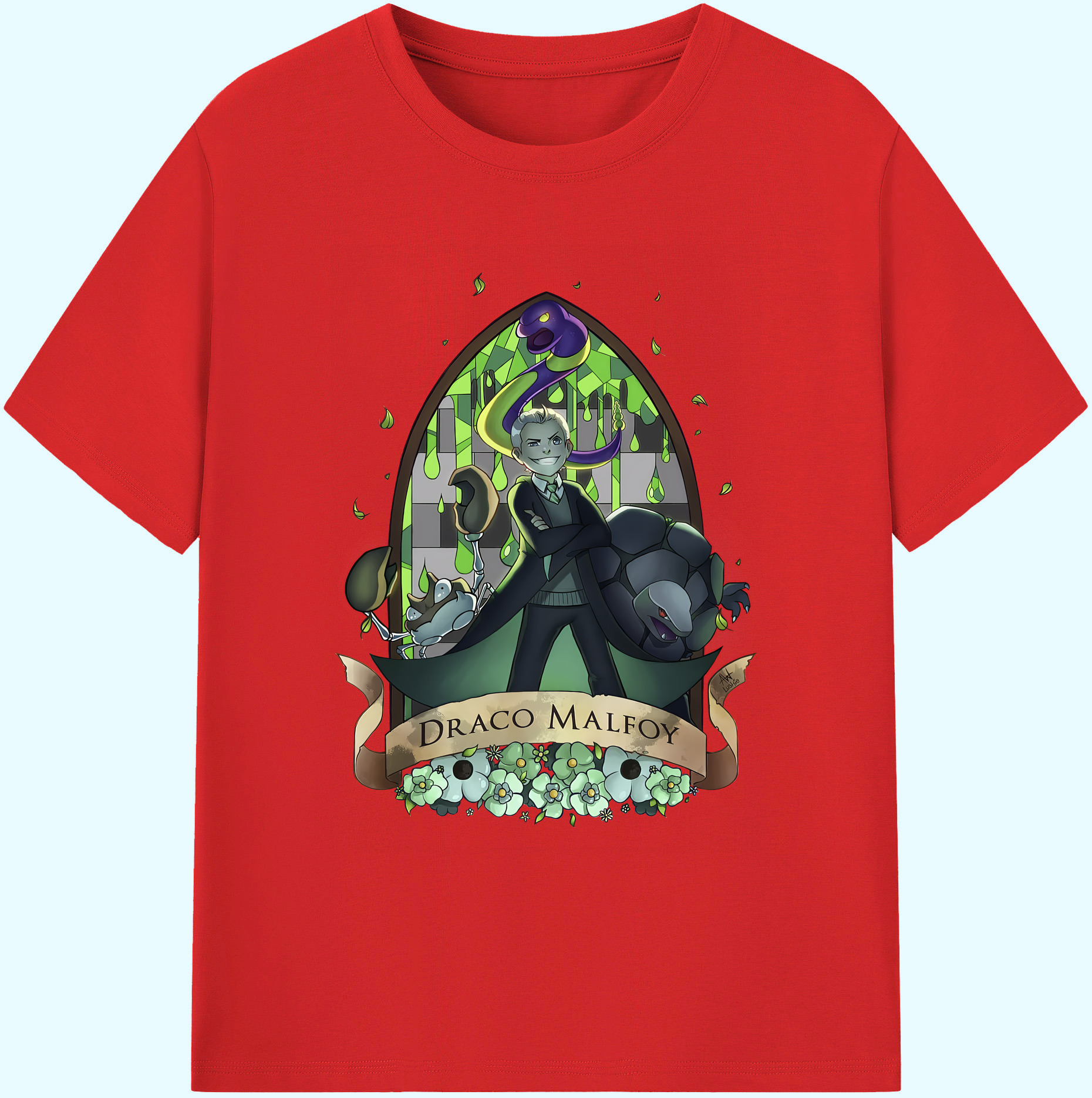 （画像用） Harry Potter ハリー・ポッターシリーズ 綿100％ メンズ半袖Tシャツ｜肌触りやわらか＆通気性
