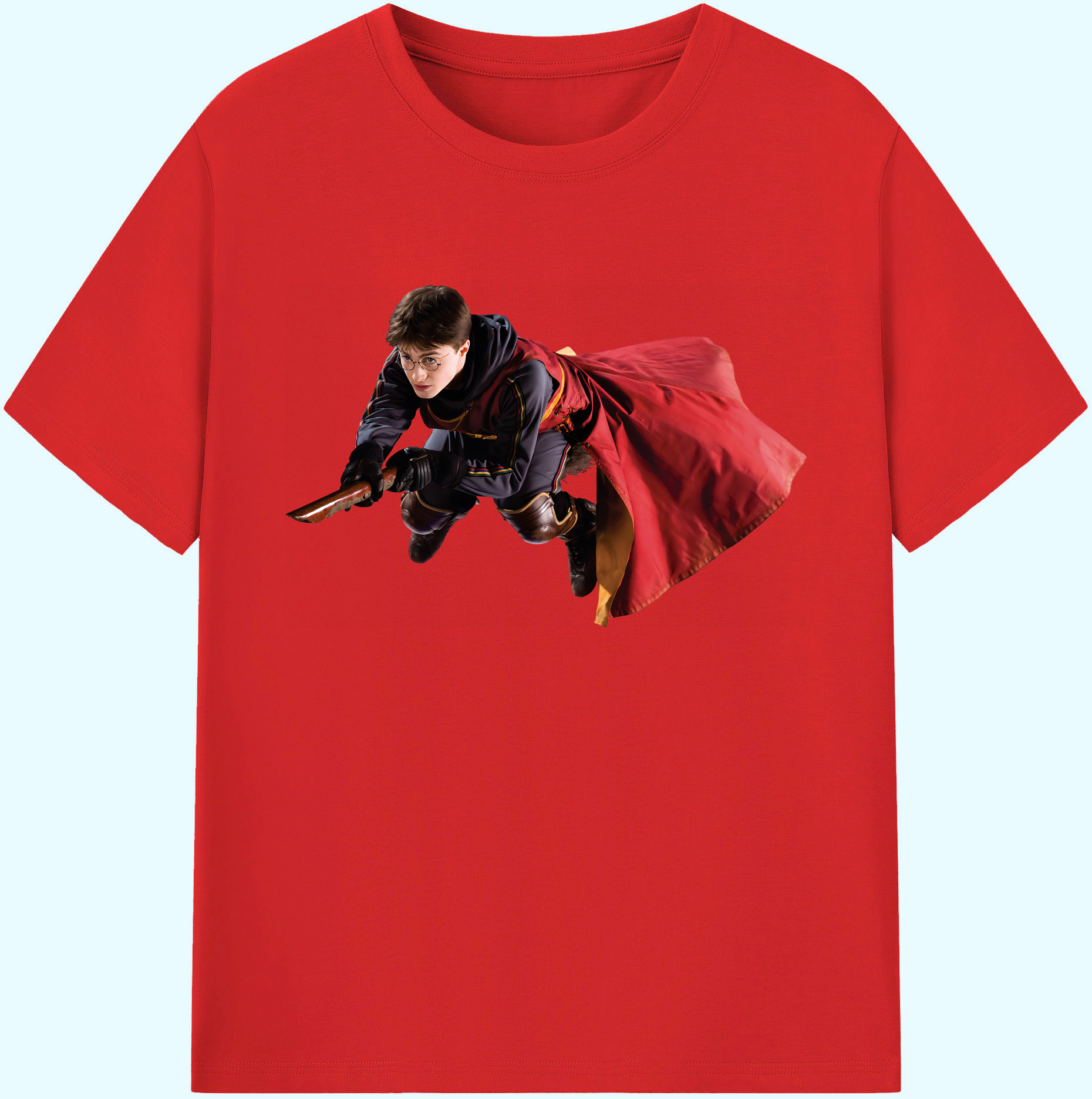 （画像用） Harry Potter ハリー・ポッターシリーズ 綿100％ メンズ半袖Tシャツ｜肌触りやわらか＆通気性